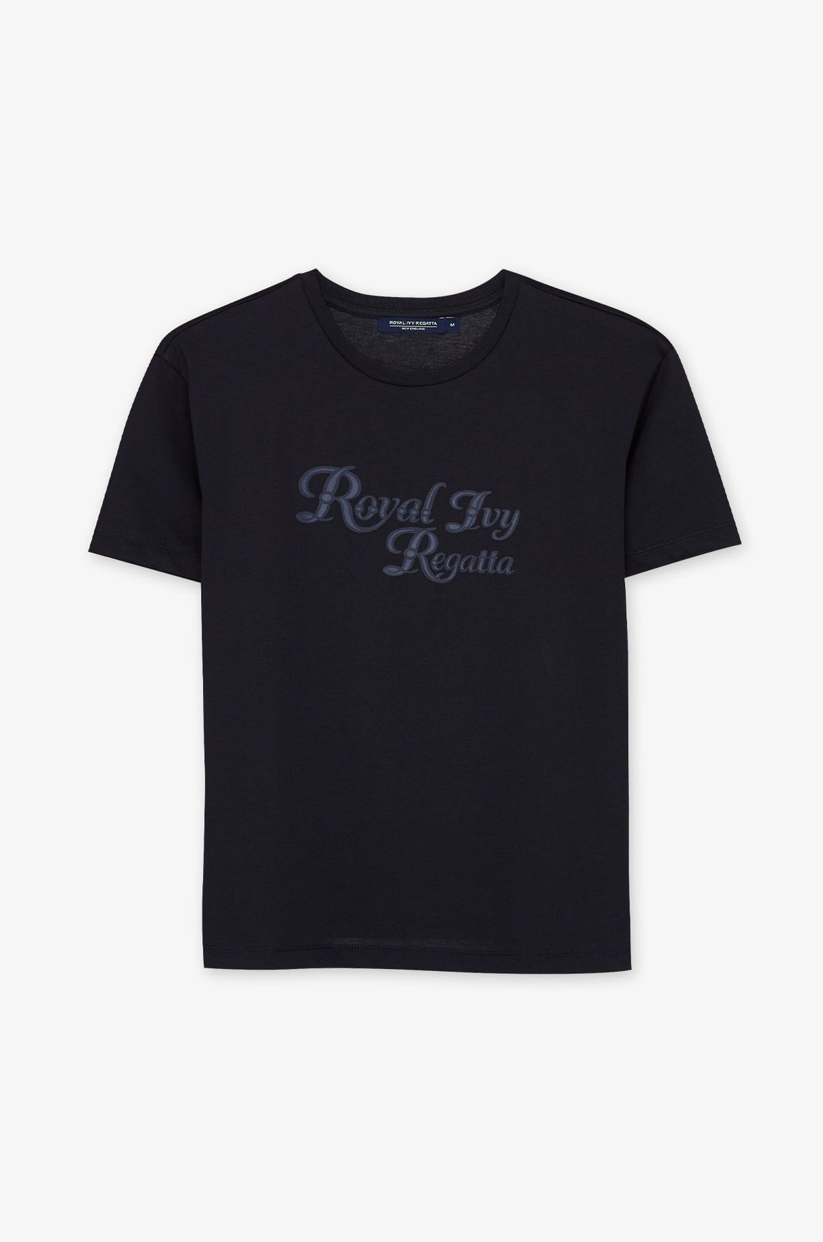 Tonal Script Logo Crew T-Shirt