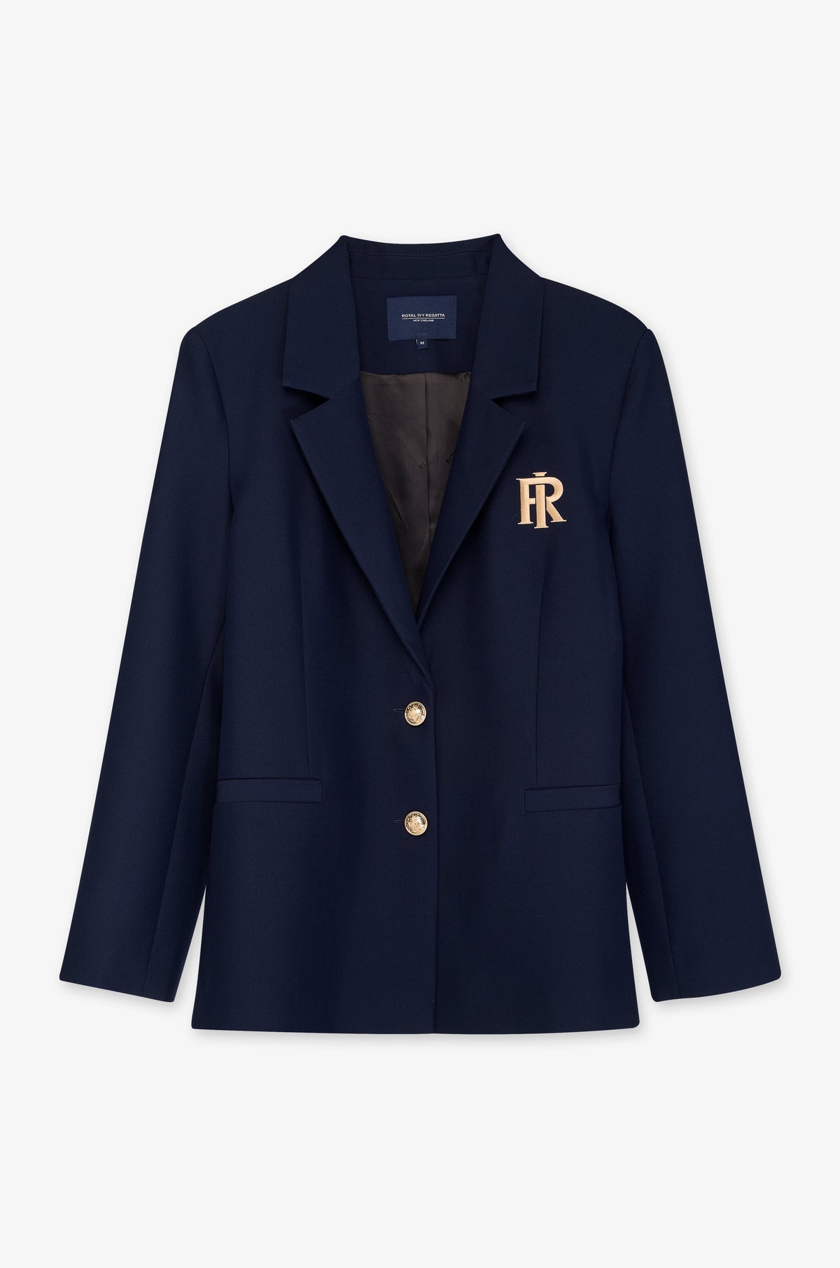 Monogram Single Breasted Tailored Blazer