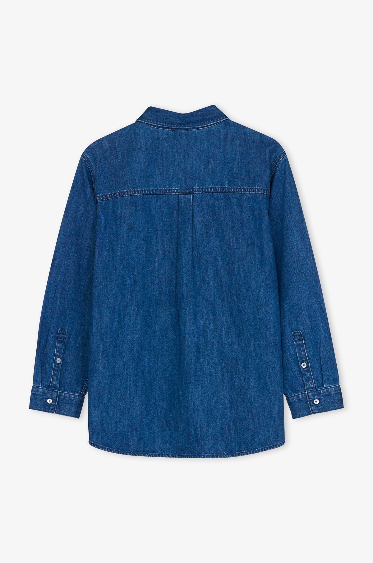 Long Sleeve Denim Button Shirt