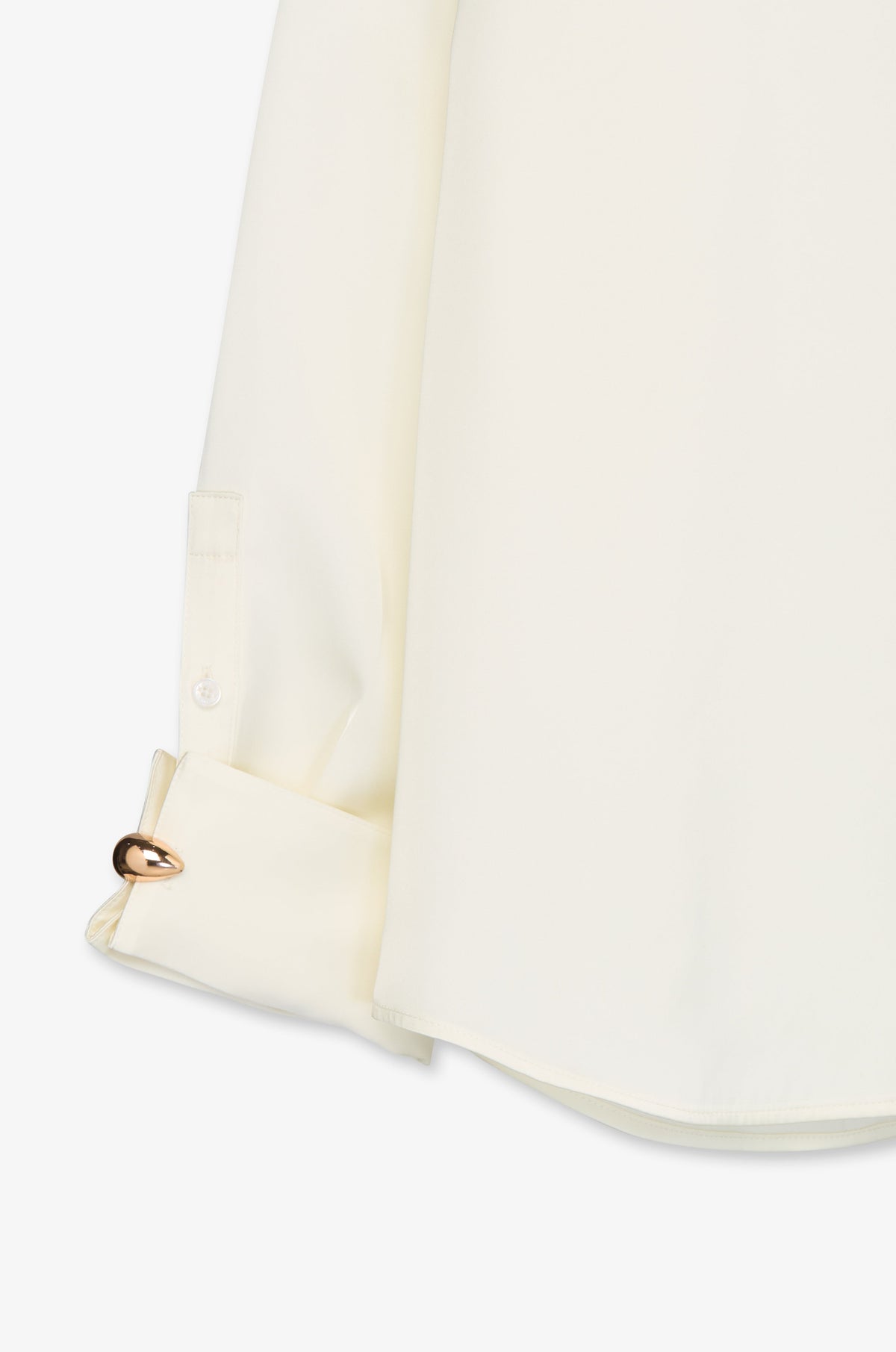 Cuff Detail Long Sleeve Button Shirt