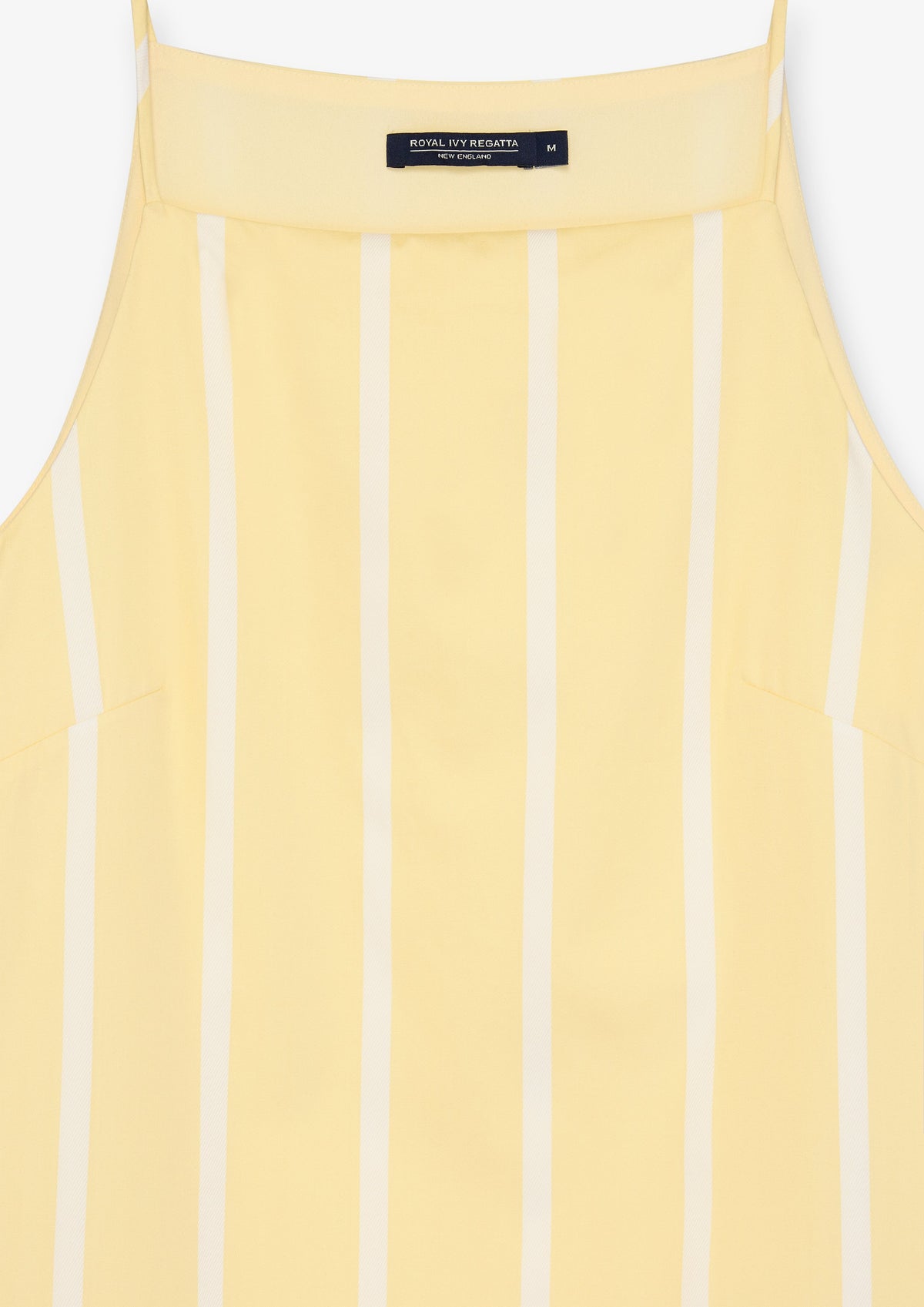 Vertical Stripe Sleeveless Mini Dress
