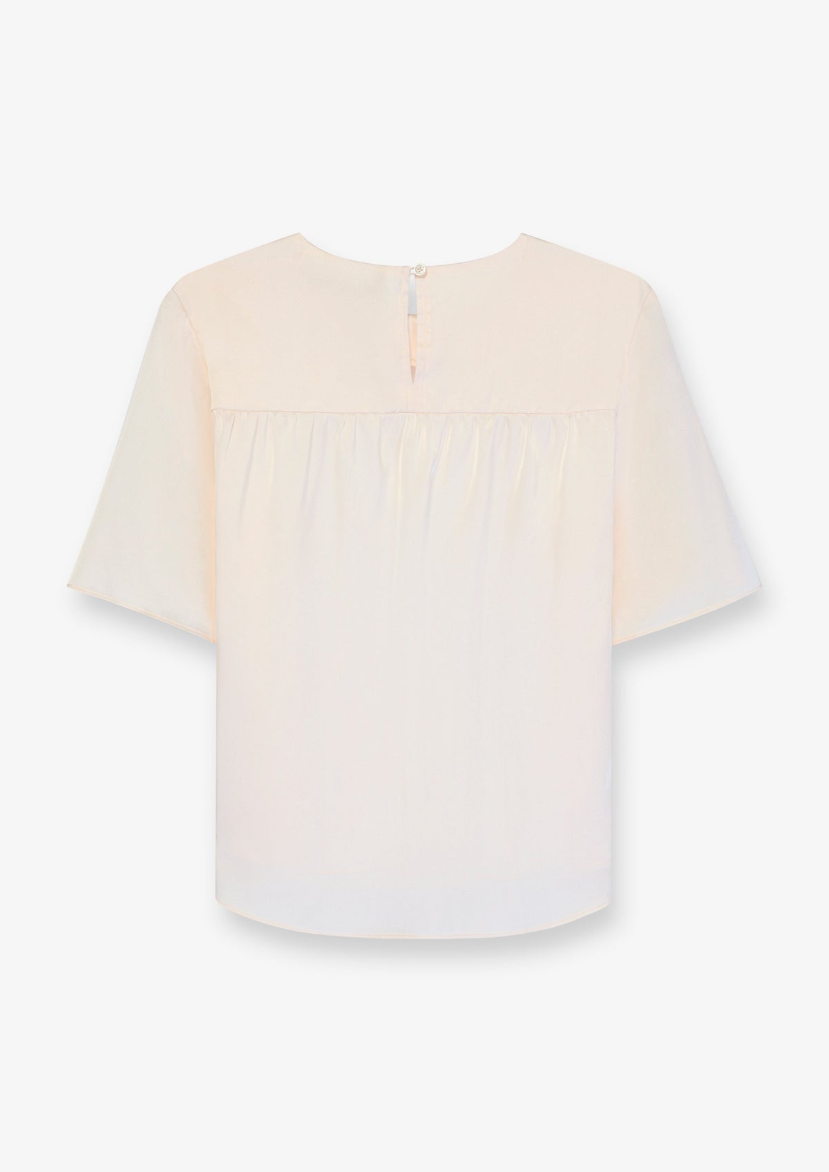 Gathered Puff Sleeve Blouse
