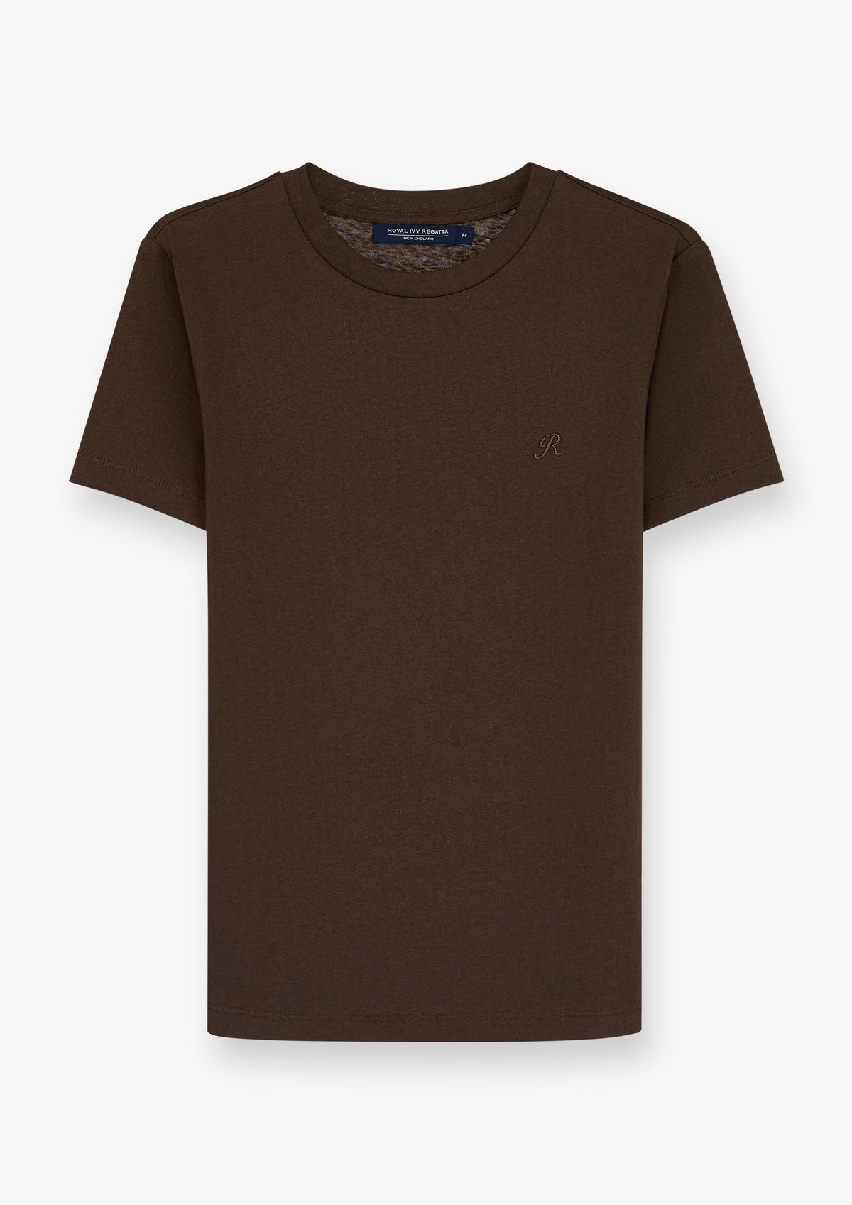 Minimal Embroidered Crewneck T-Shirt