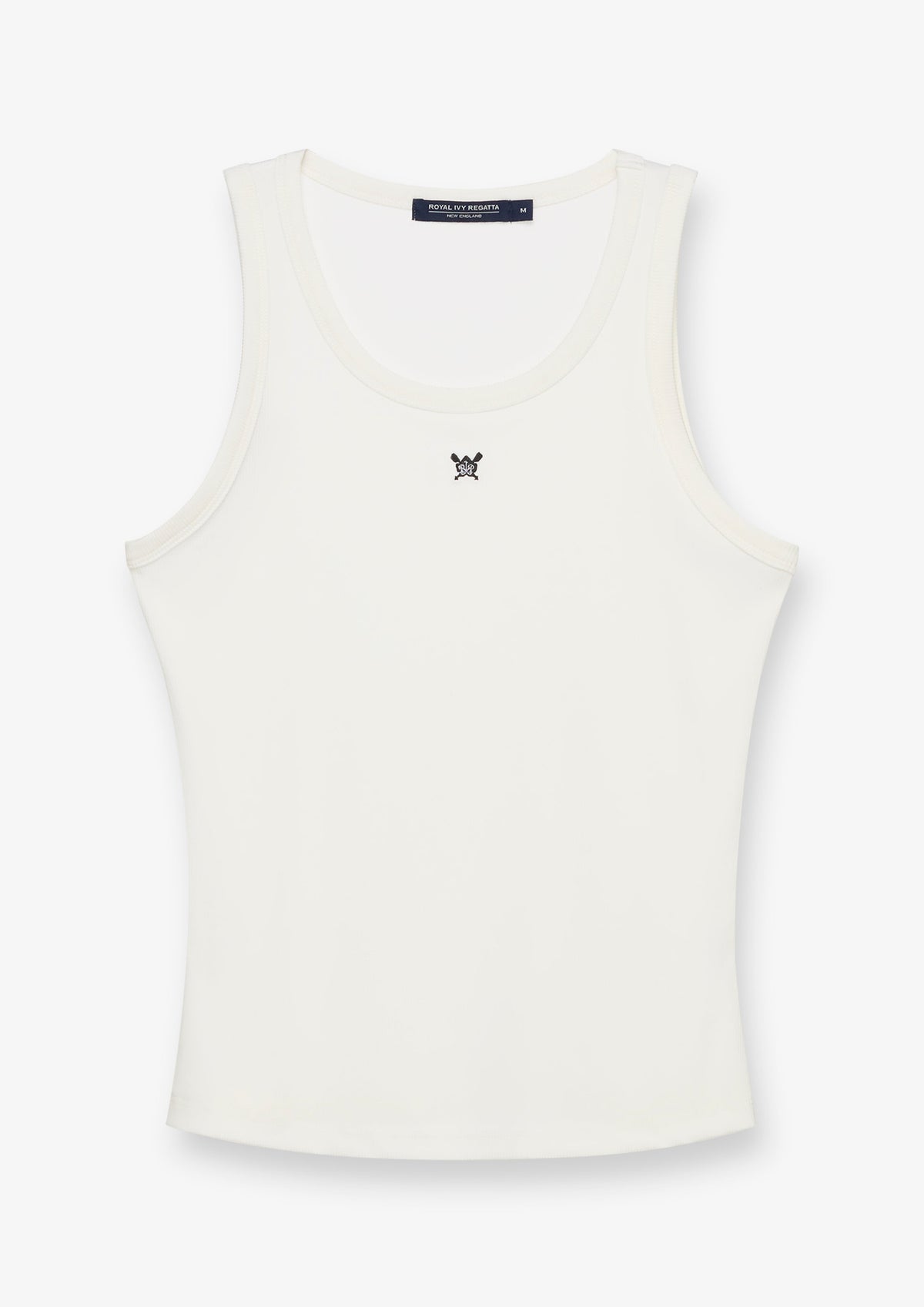 Mini Crest Ribbed Tank Top