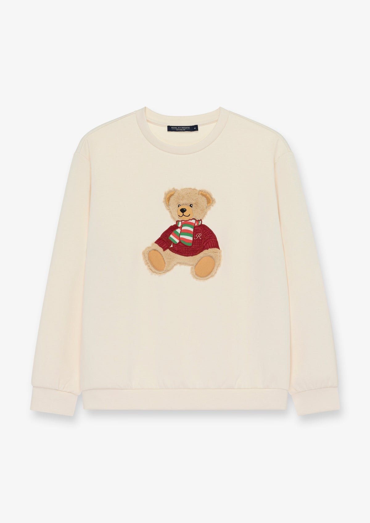 Teddy Bear Graphic Crewneck Sweatshirt