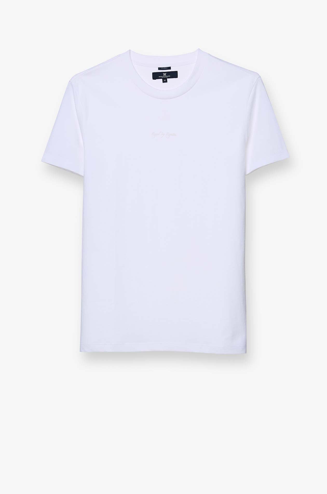 Hand Writing Logo Tee White