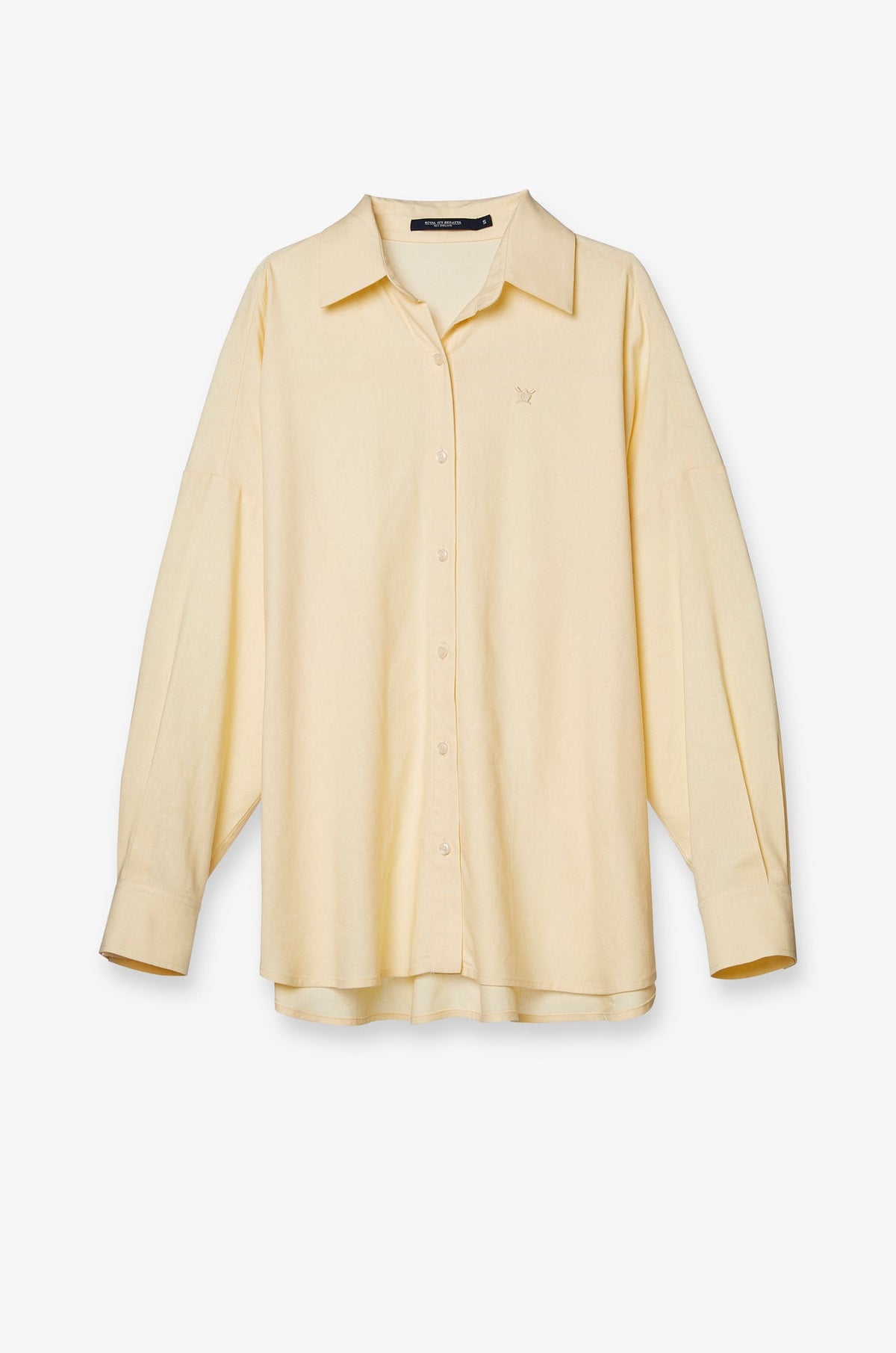 Soft Tailored Relaxed Shirt Yellow