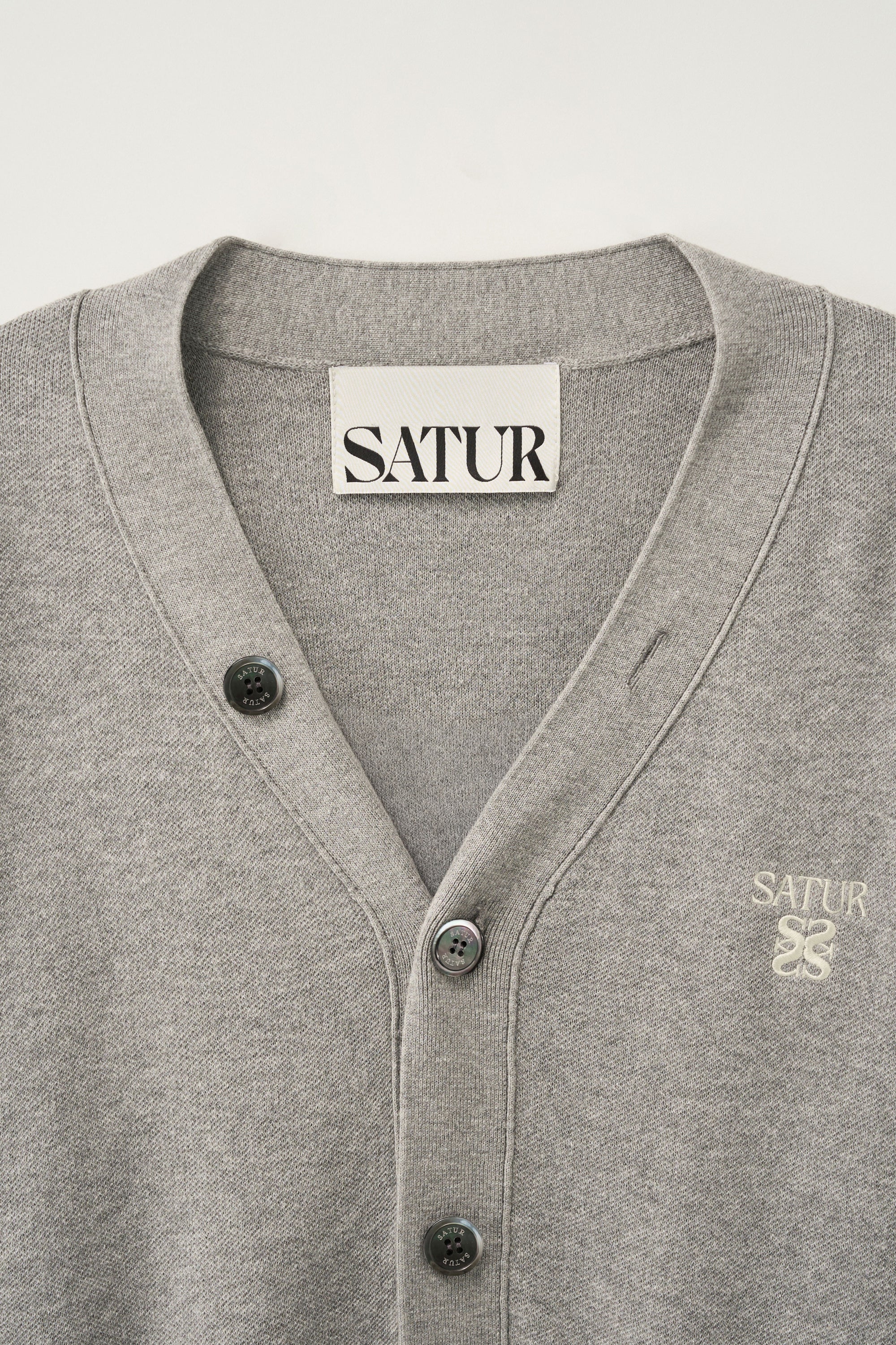 [RIIZE's Pick] (M) Essential Faro Cardigan Melange Gray