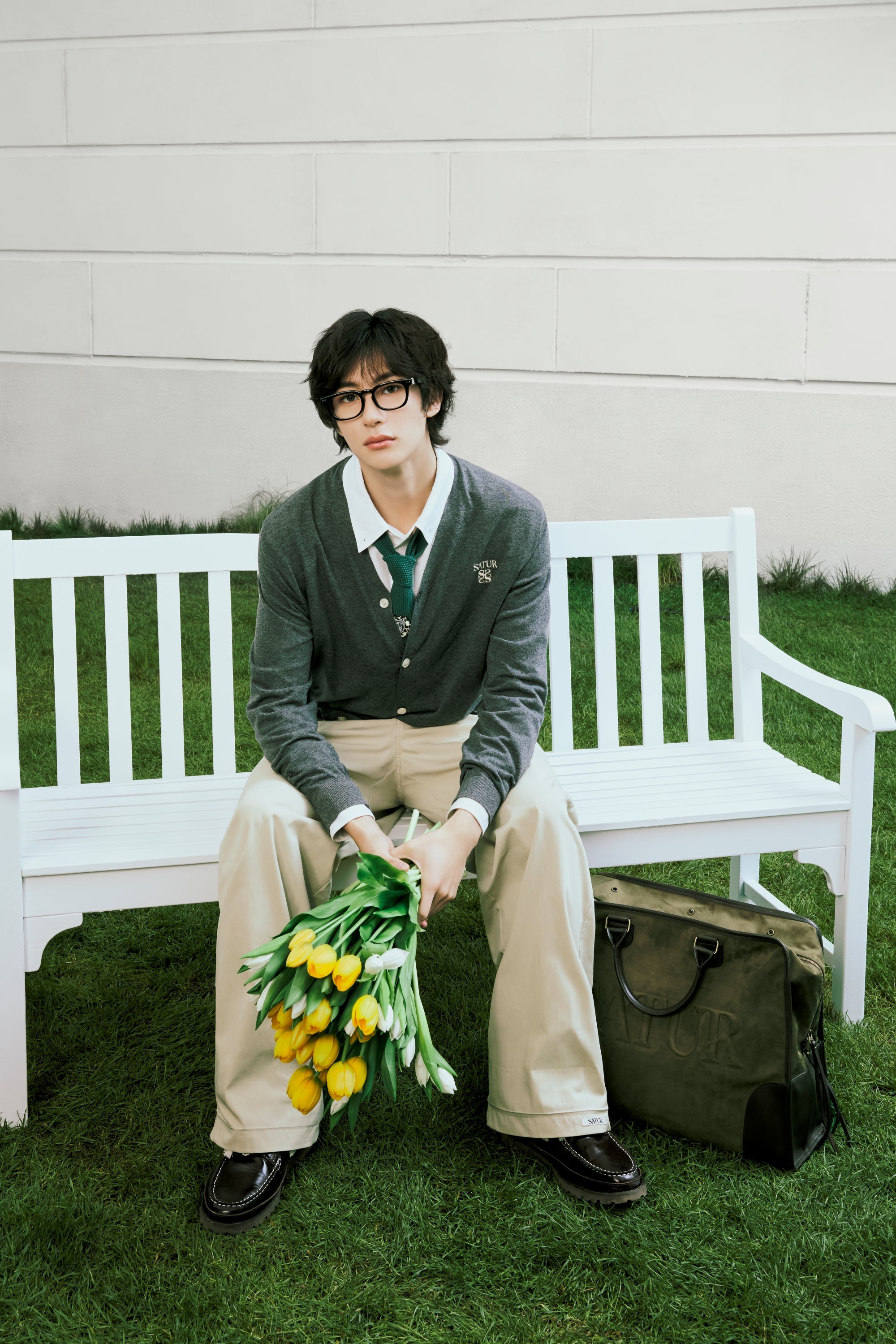 [RIIZE's Pick] (M) Loren Linen Cardigan Charcoal
