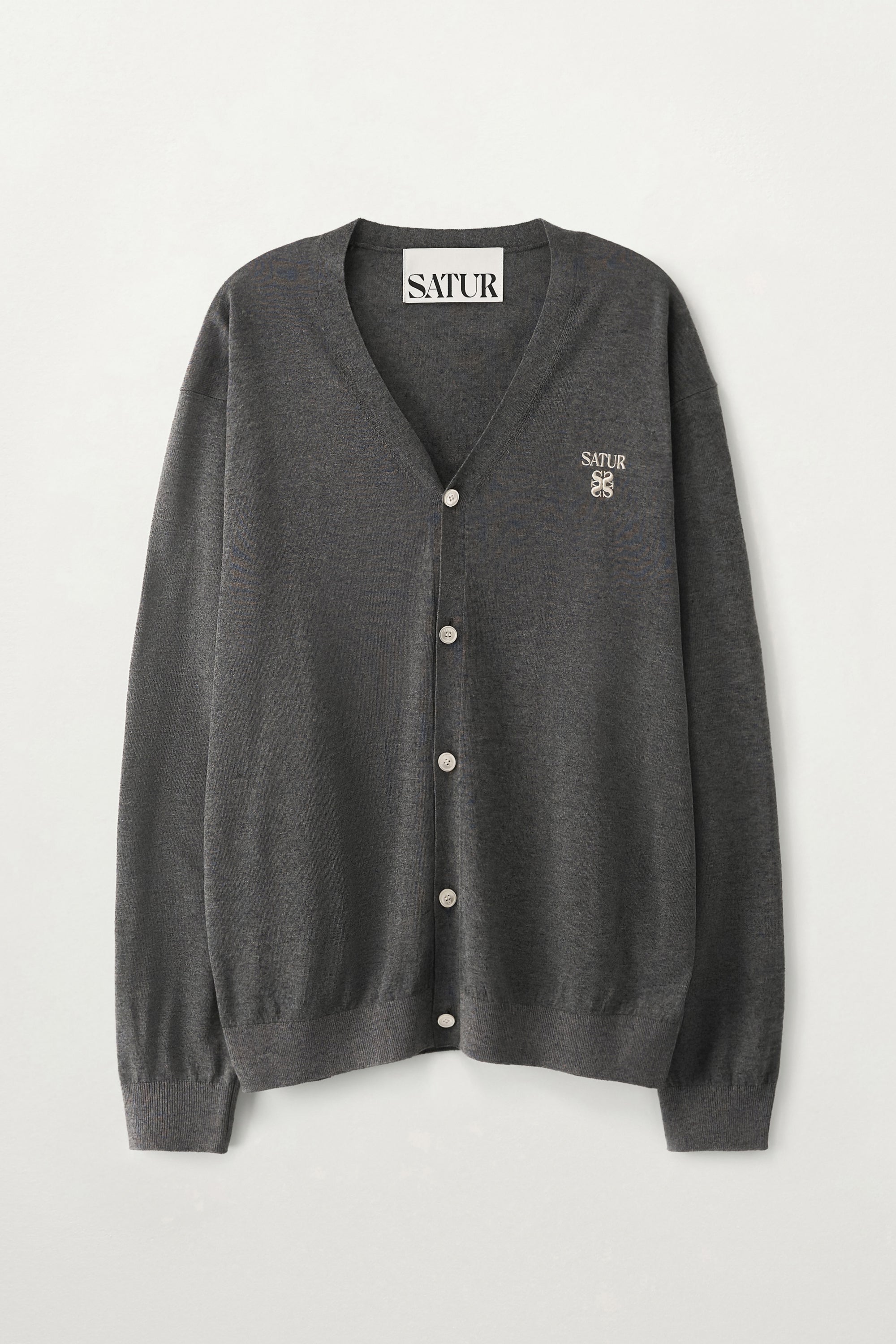 [RIIZE's Pick] (M) Loren Linen Cardigan Charcoal