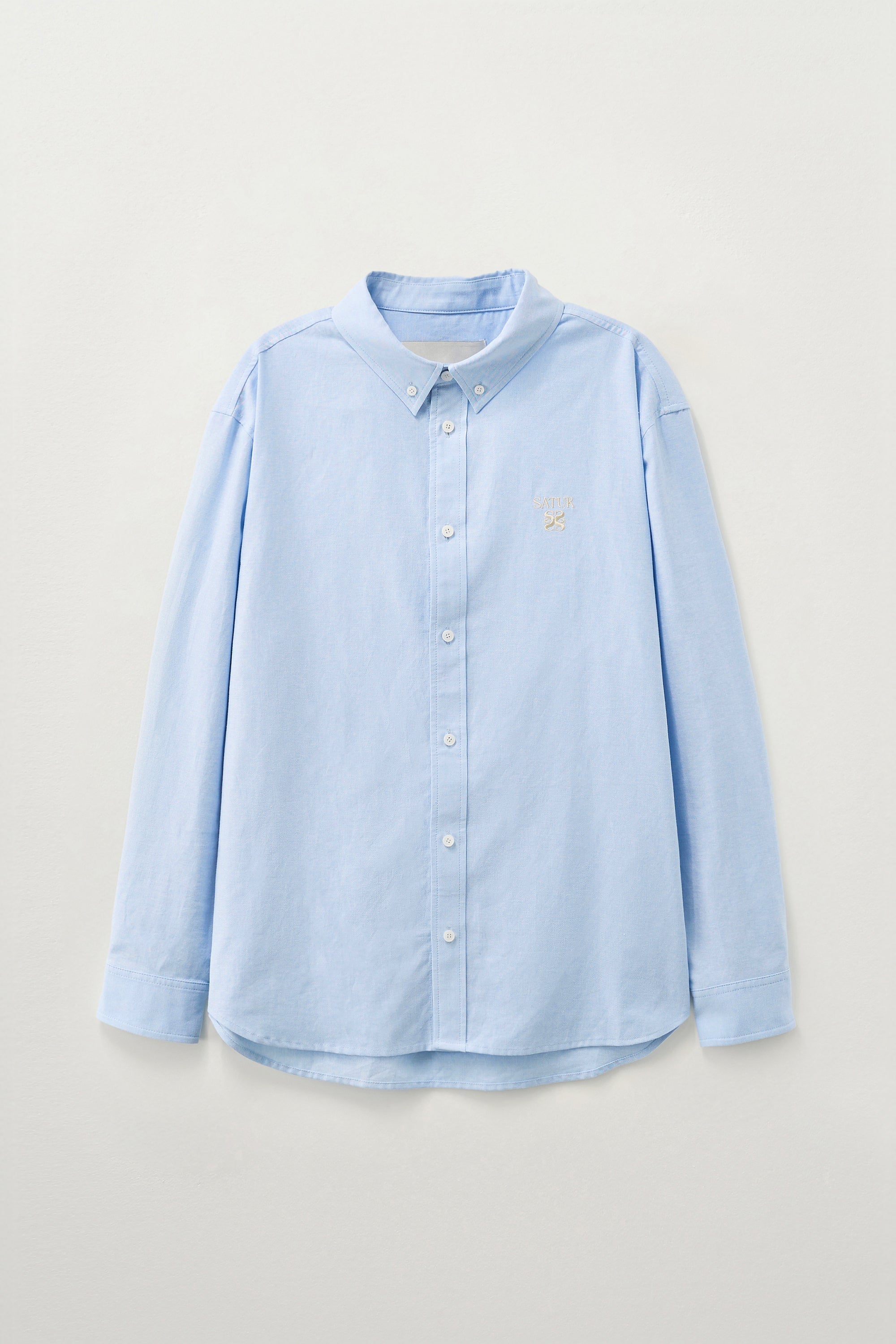 [RIIZE's Pick] (M) Loren Oxford Shirt Sky Blue