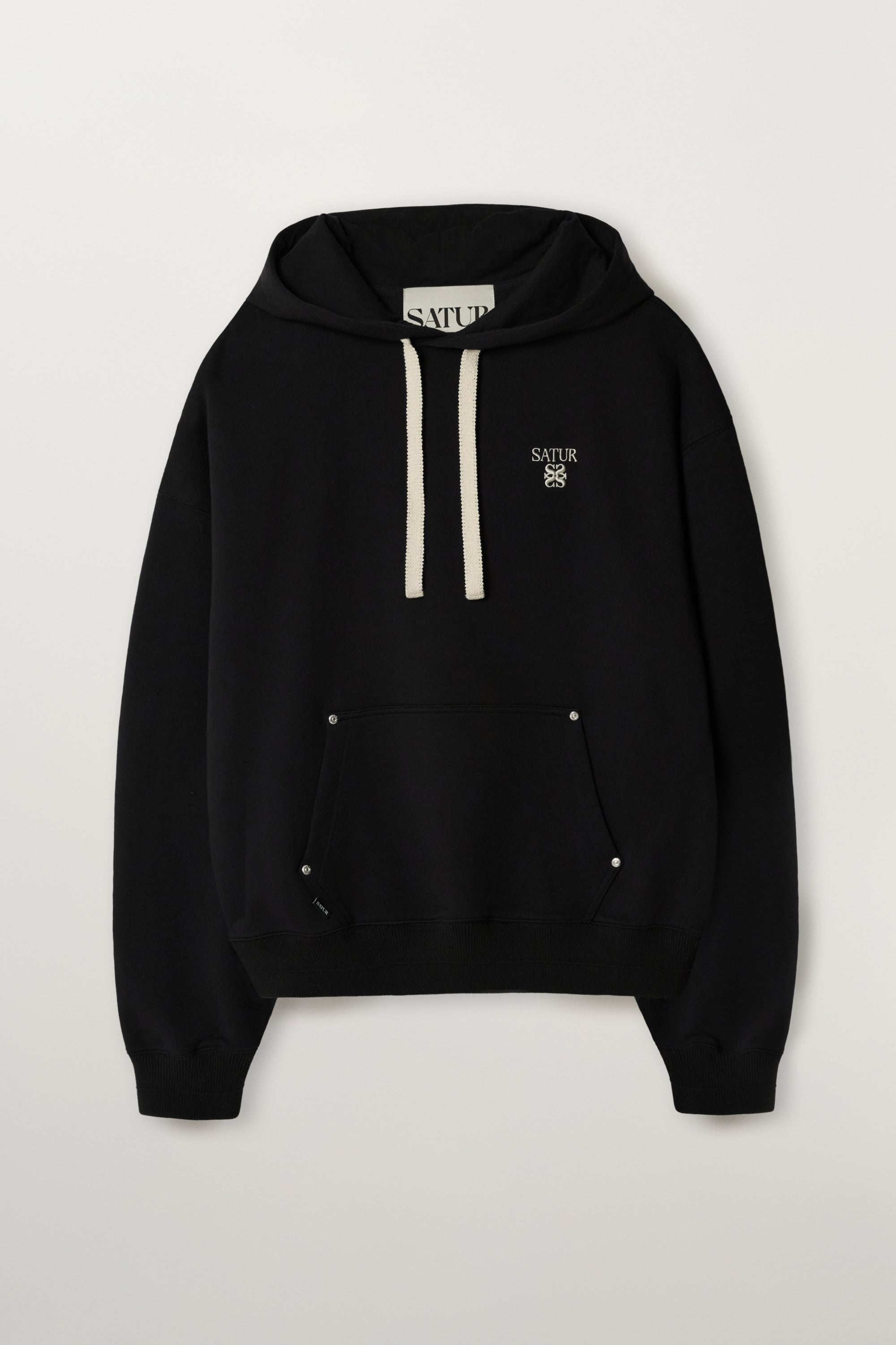 [RIIZE's Pick] (M) Loren Small Logo Hoodie Black