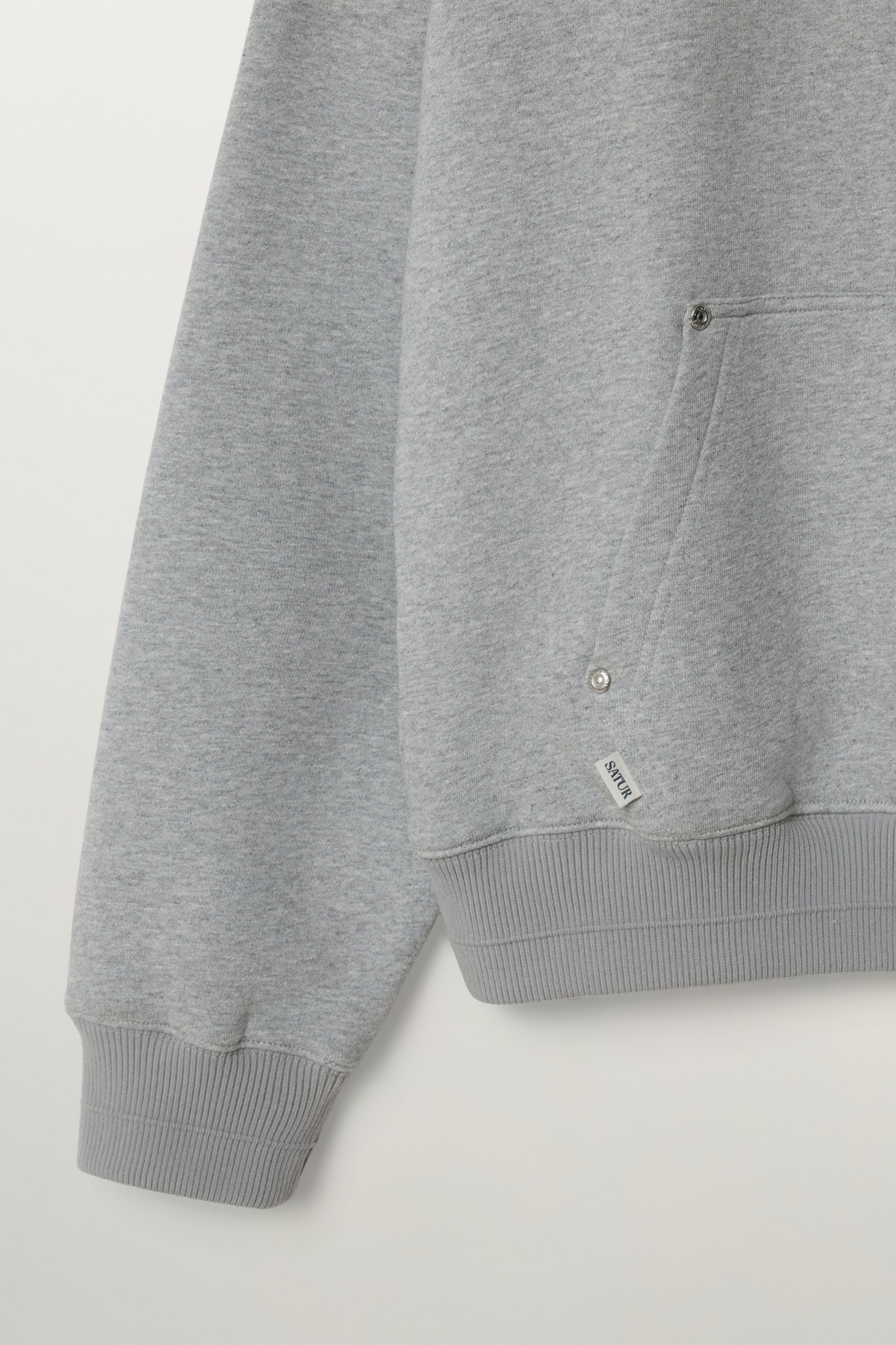 [RIIZE's Pick] (M) Loren Small Logo Hoodie Melange Gray