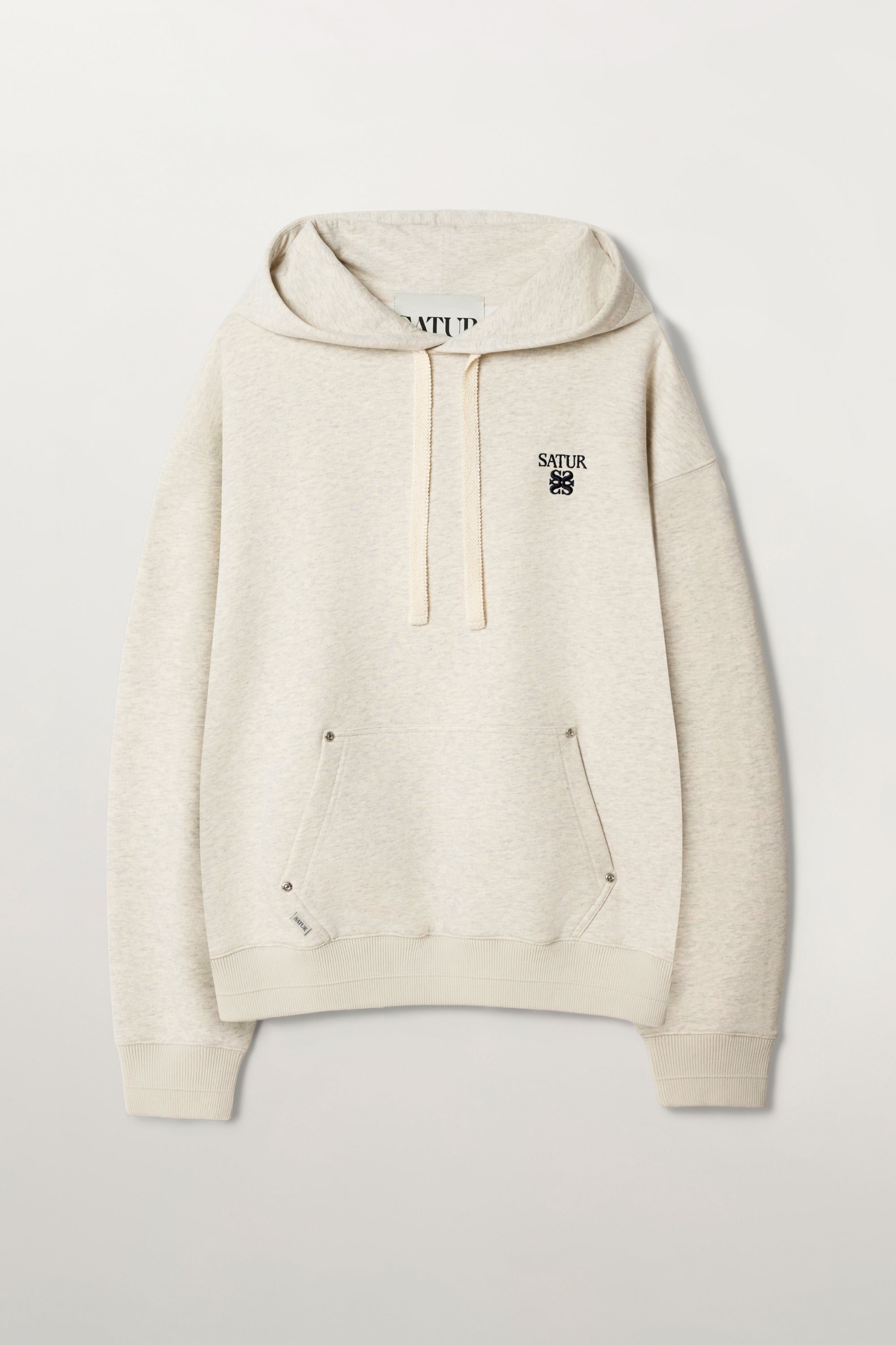 [RIIZE's Pick] (M) Loren Small Logo Hoodie Oatmeal