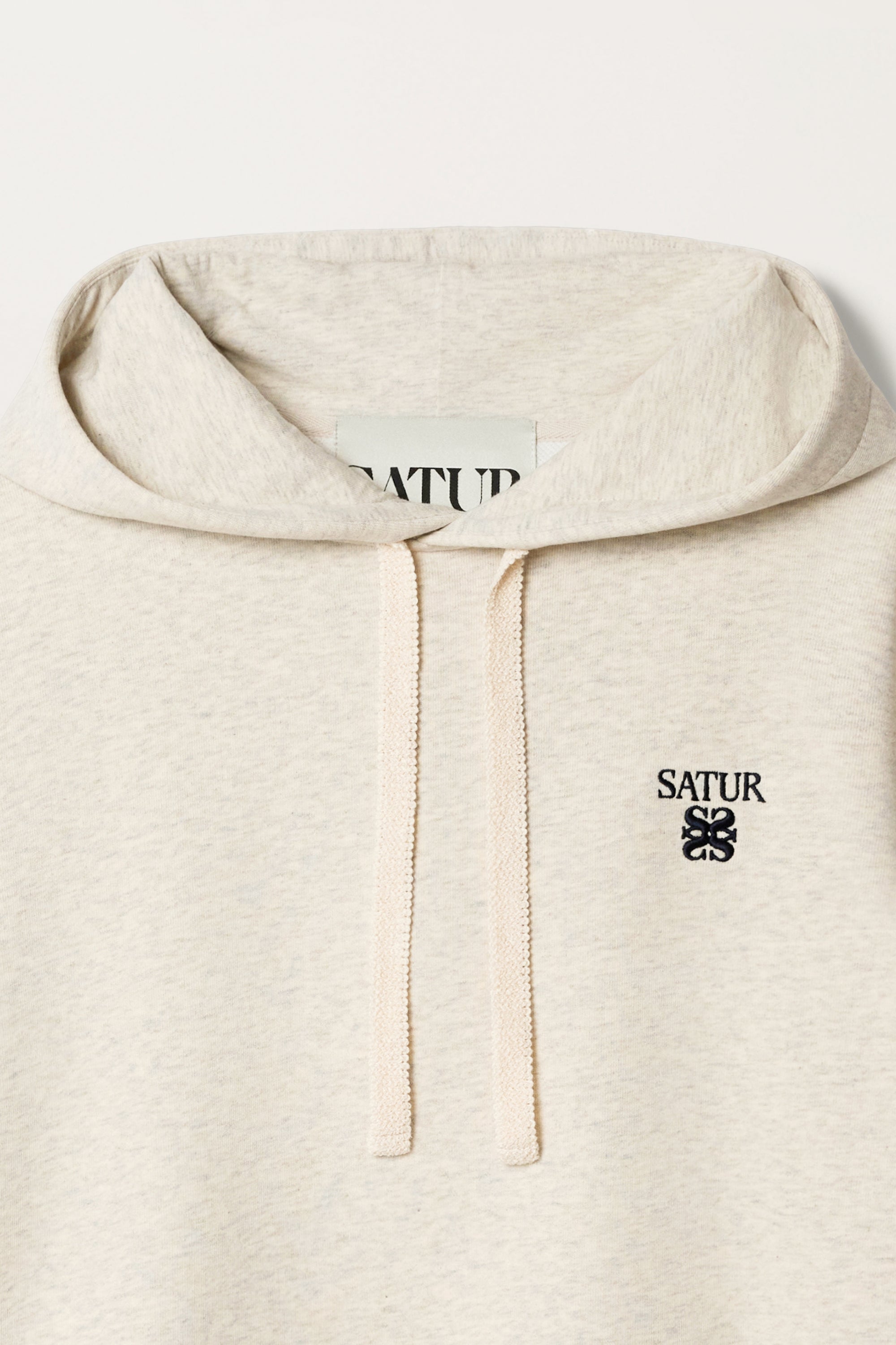 [RIIZE's Pick] (M) Loren Small Logo Hoodie Oatmeal