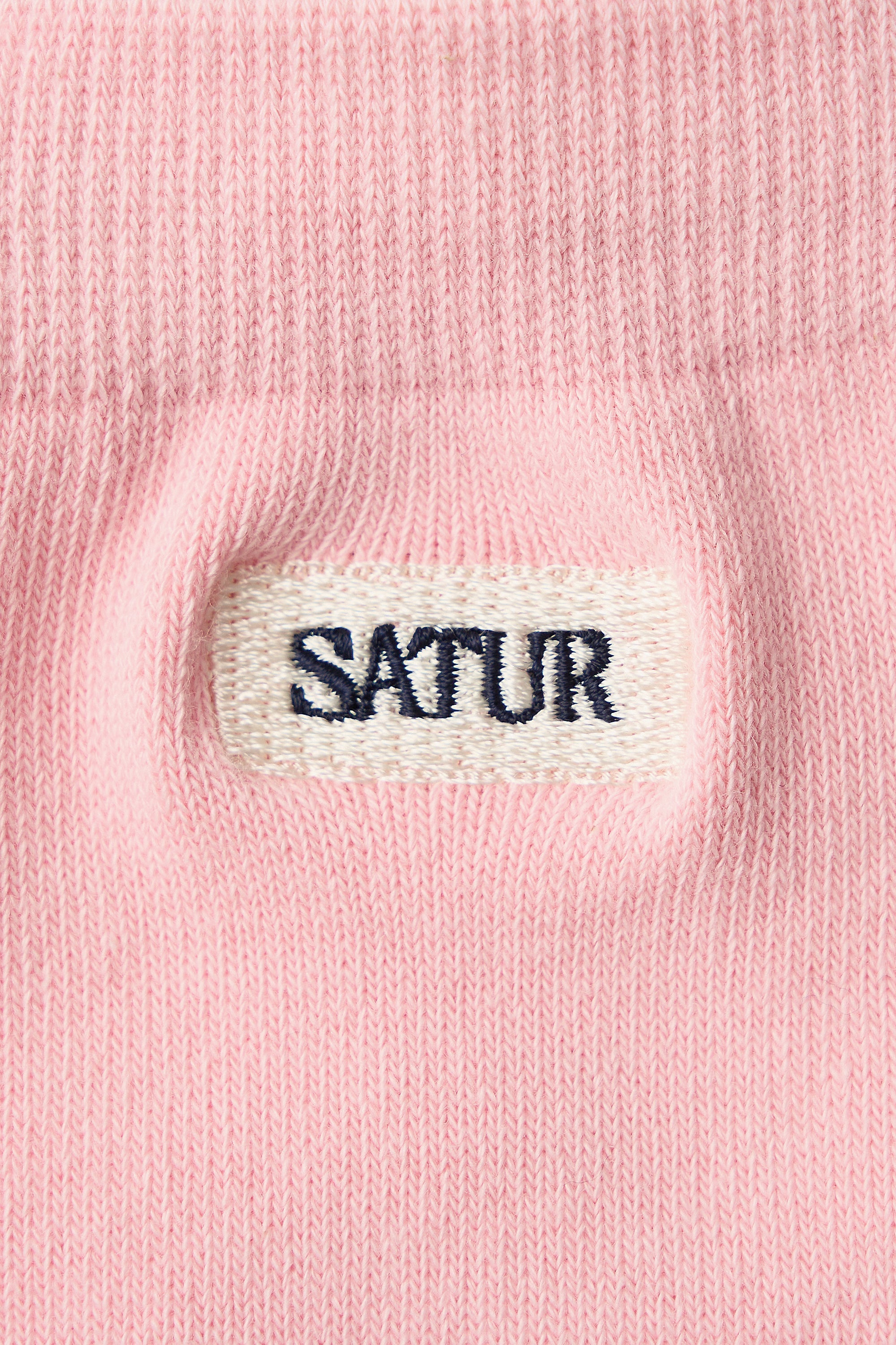 (U) Plain Socks Pink