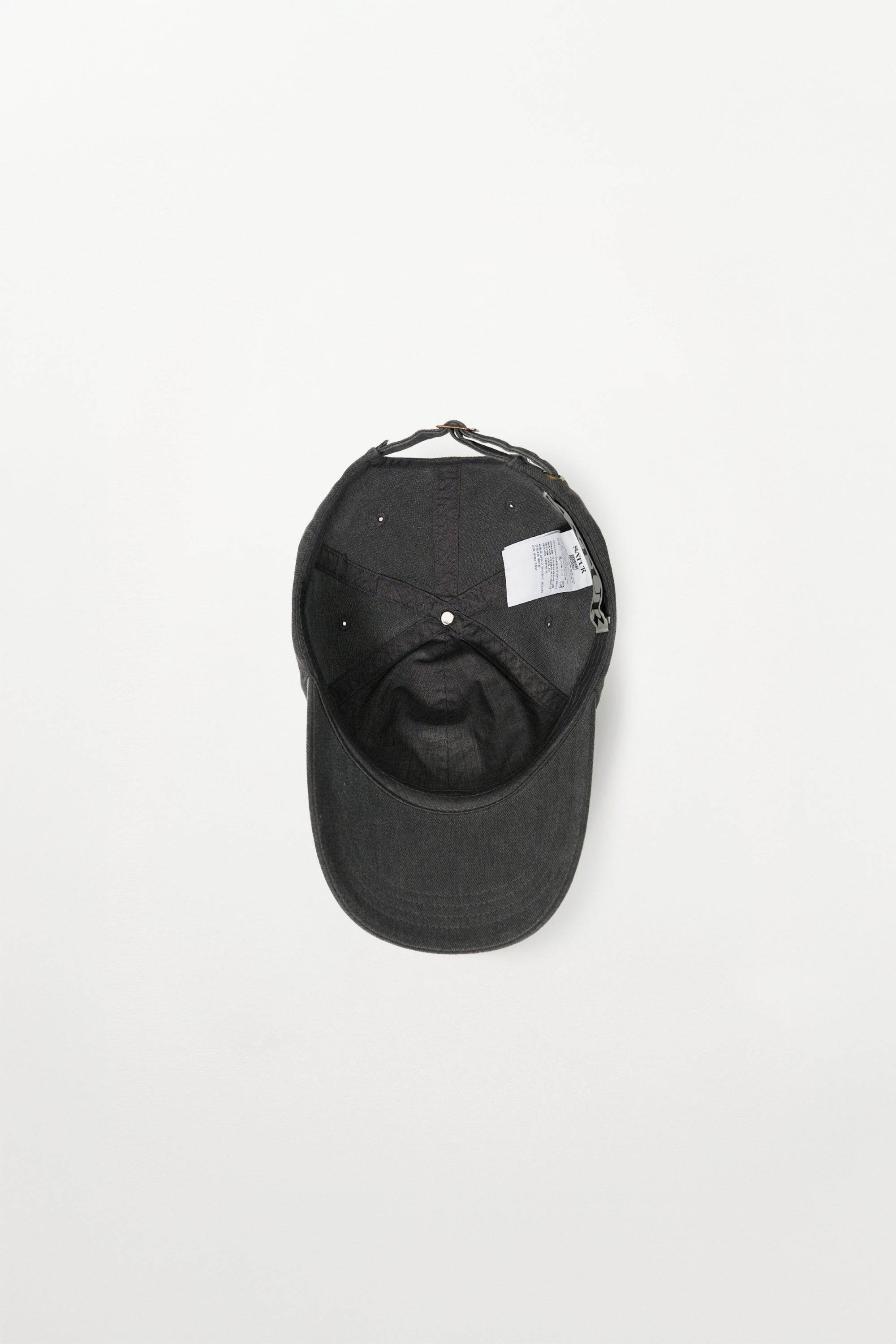 (U) Rope Logo Vintage Cap Charcoal
