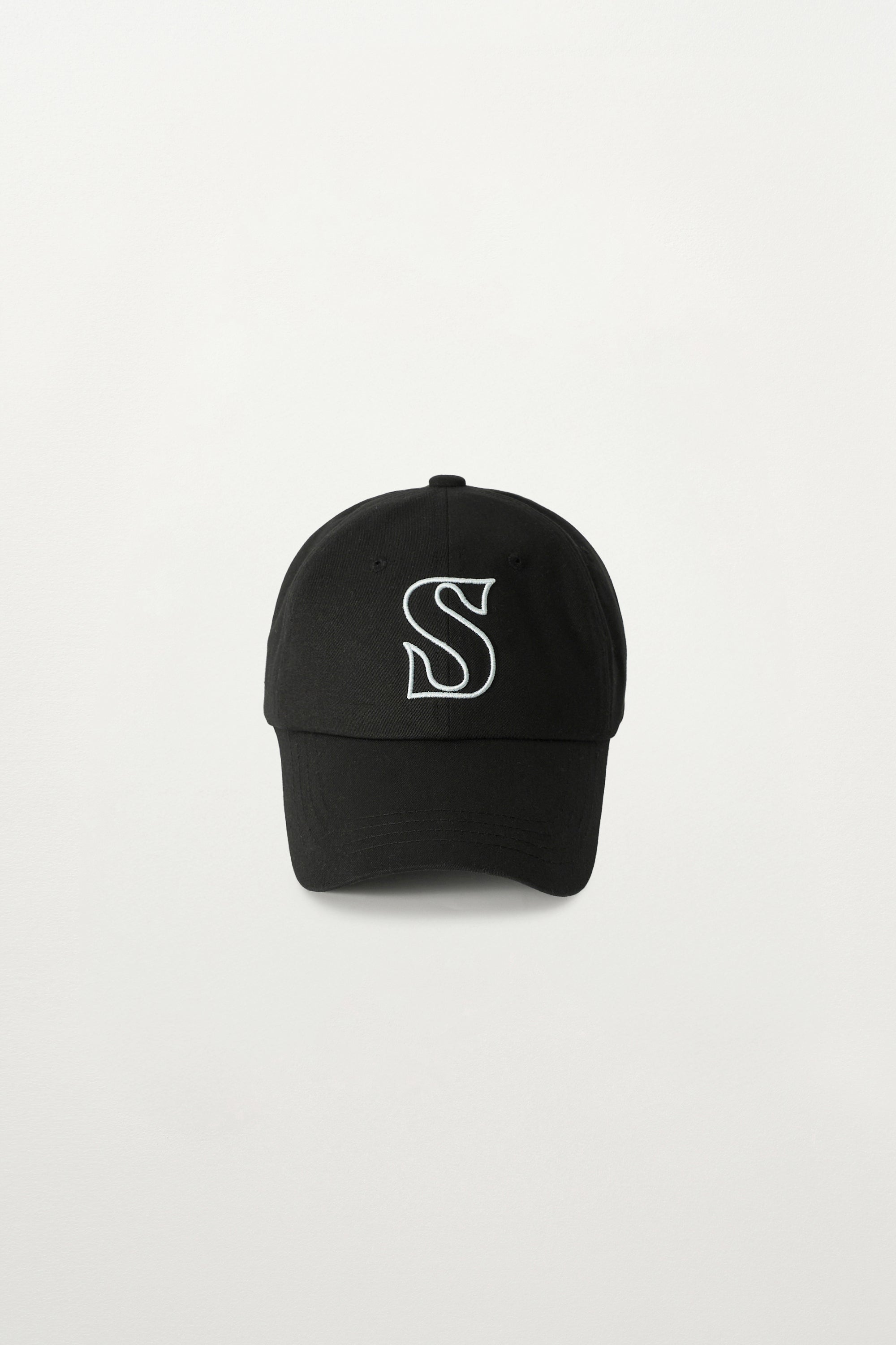 (U) S Logo Casual Ball Cap Black