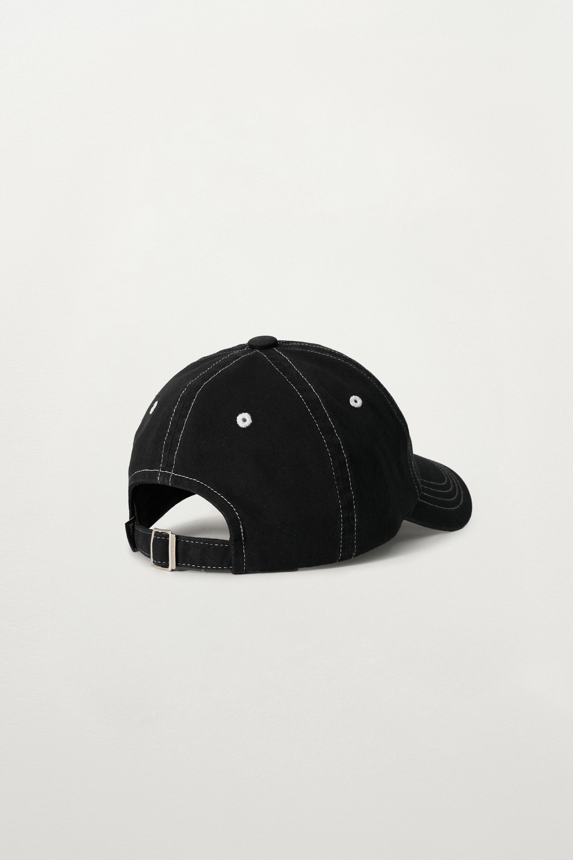 (U) Contrast Dyed Ball Cap Black