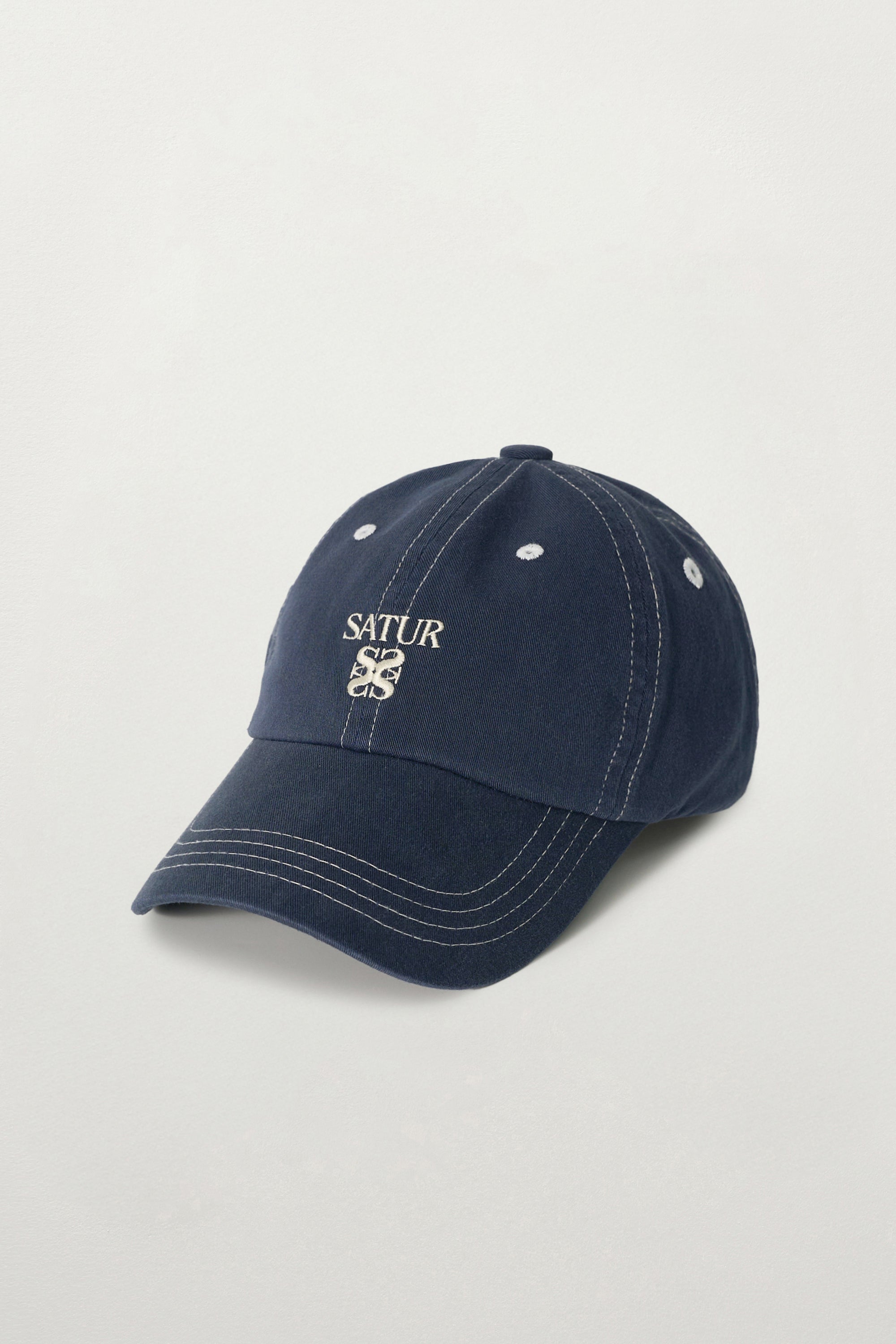(U) Contrast Dyed Ball Cap Navy