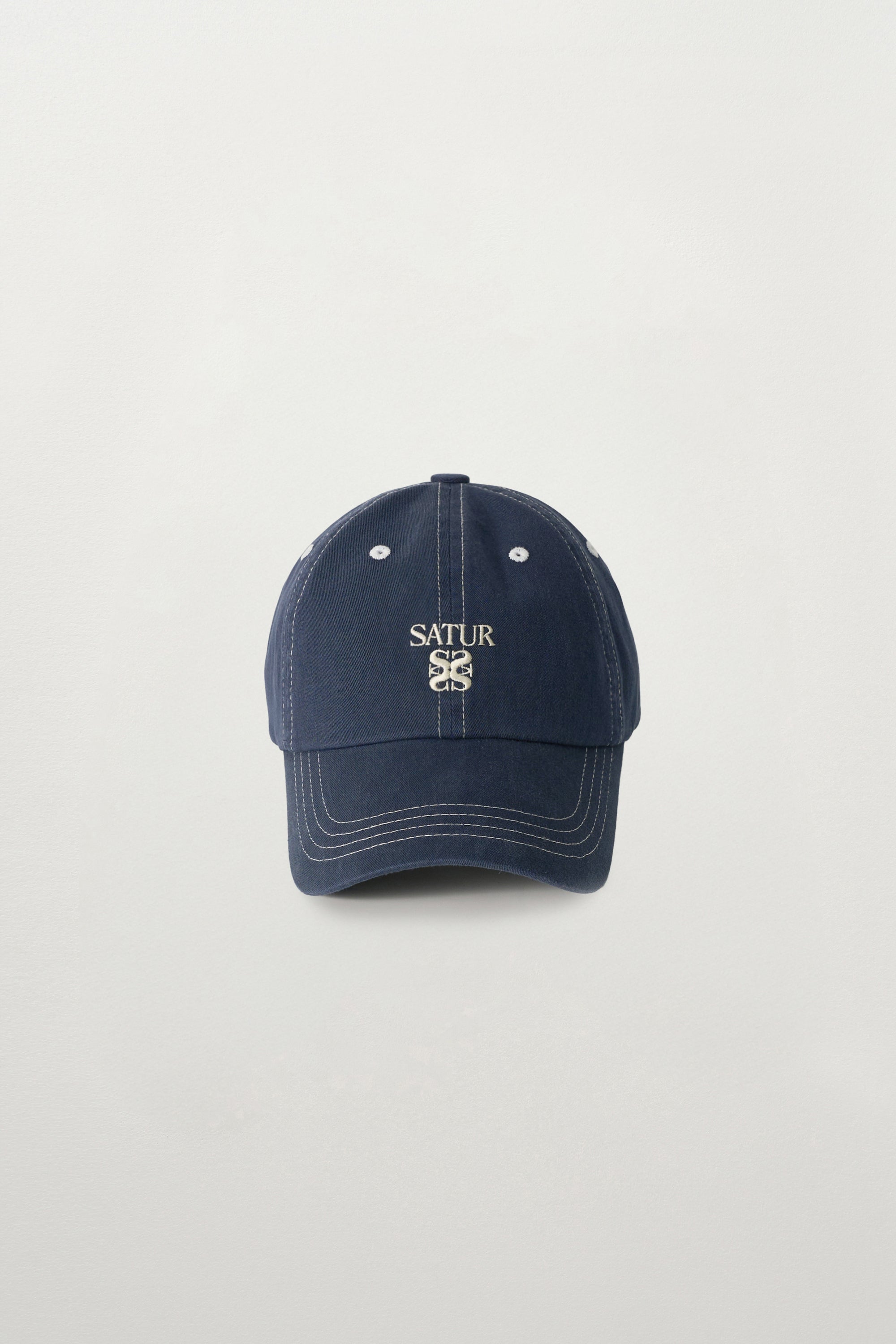 (U) Contrast Dyed Ball Cap Navy