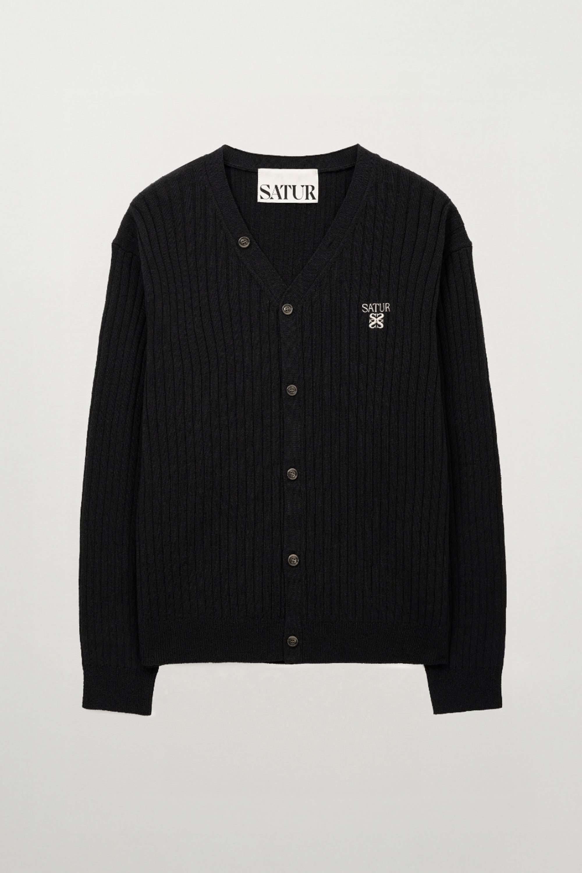 [RIIZE's Pick] (U) Faro Linen Cardigan Black