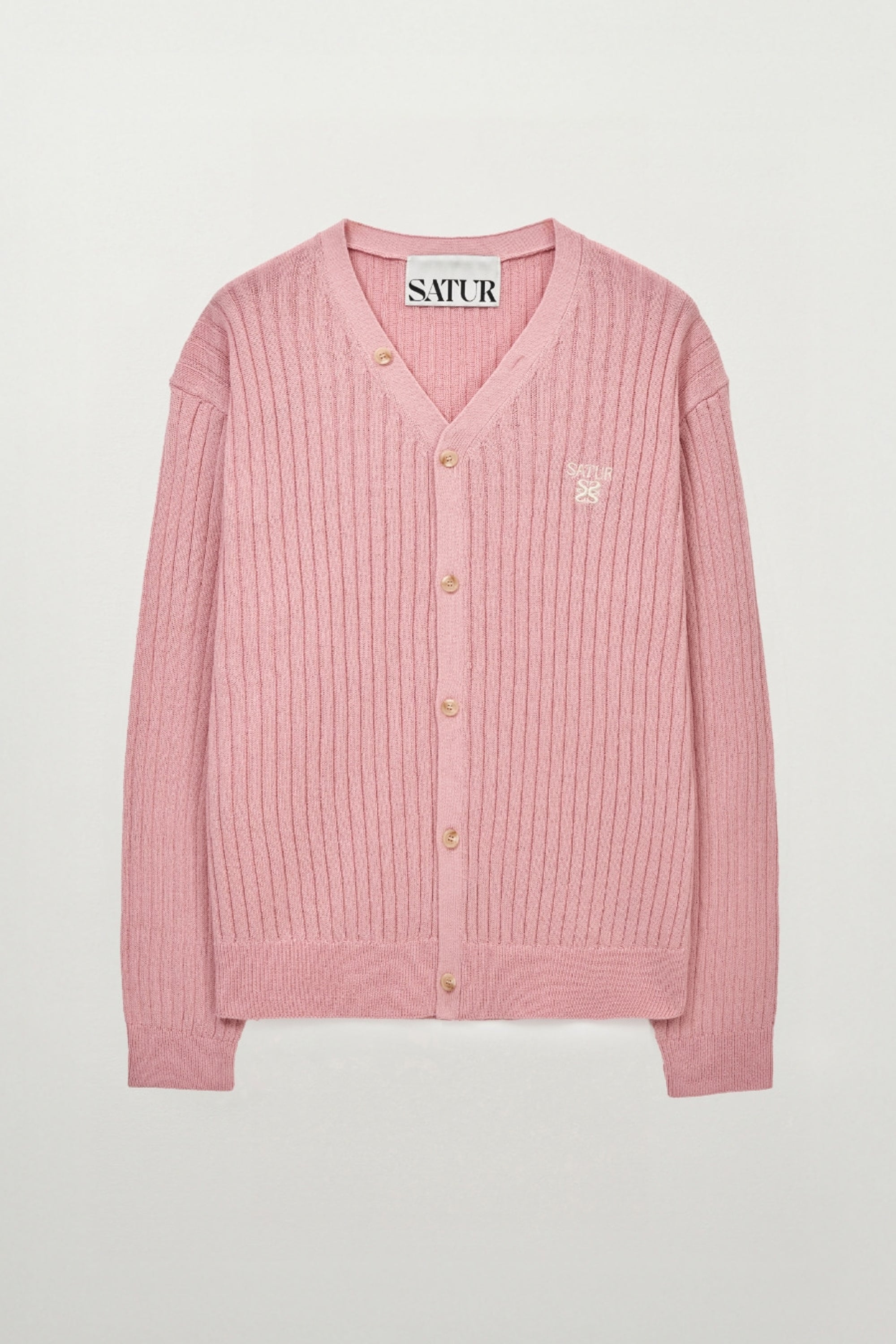 [RIIZE's Pick] (U) Faro Linen Cardigan Pink