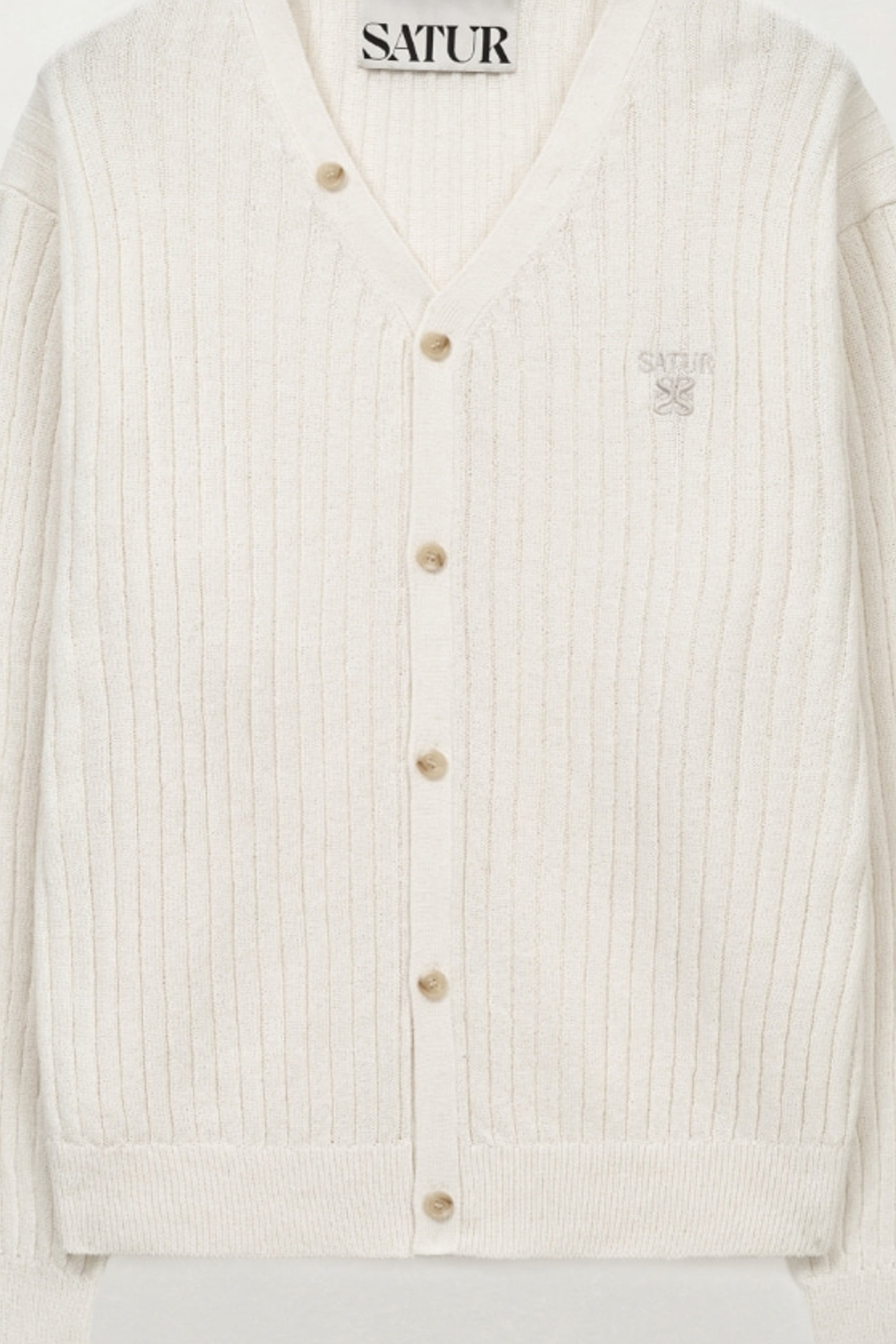 [RIIZE's Pick] (U) Faro Linen Cardigan White