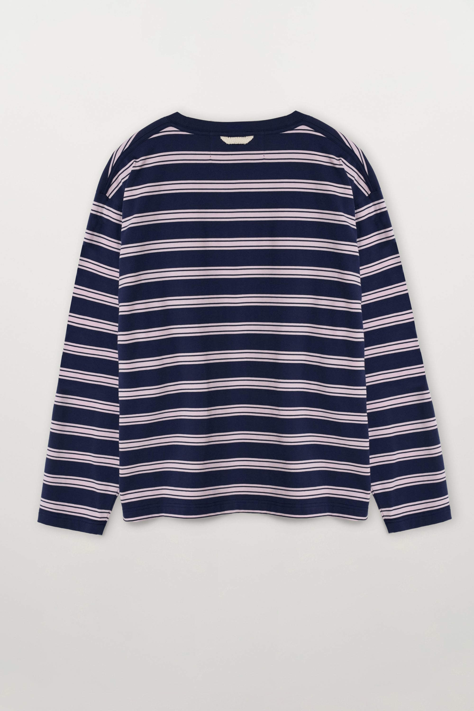 [RIIZE's Pick] (U) Font Striped Long Sleeve Pink