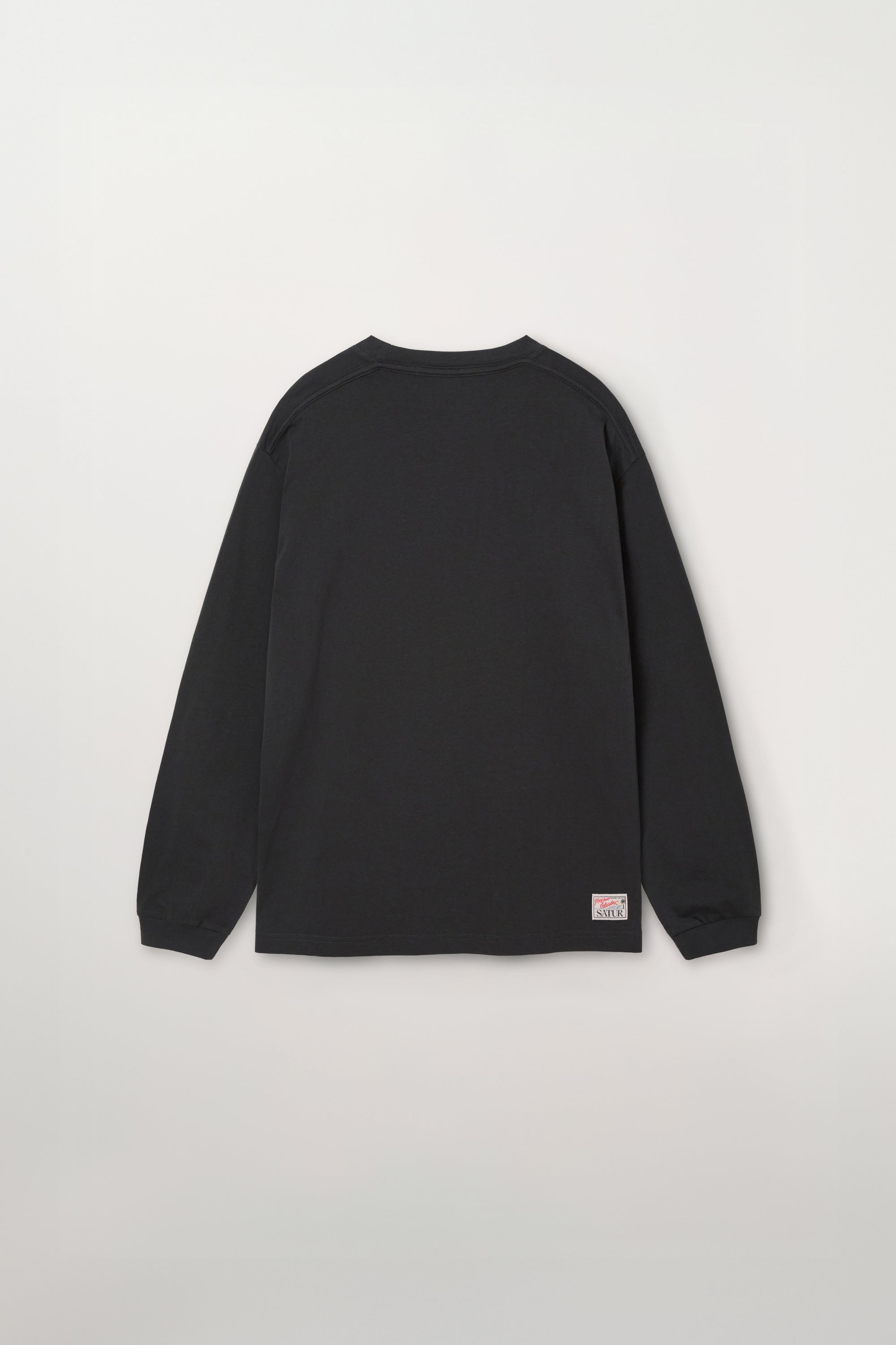 (U) Heart Mirror Long Sleeve Charcoal