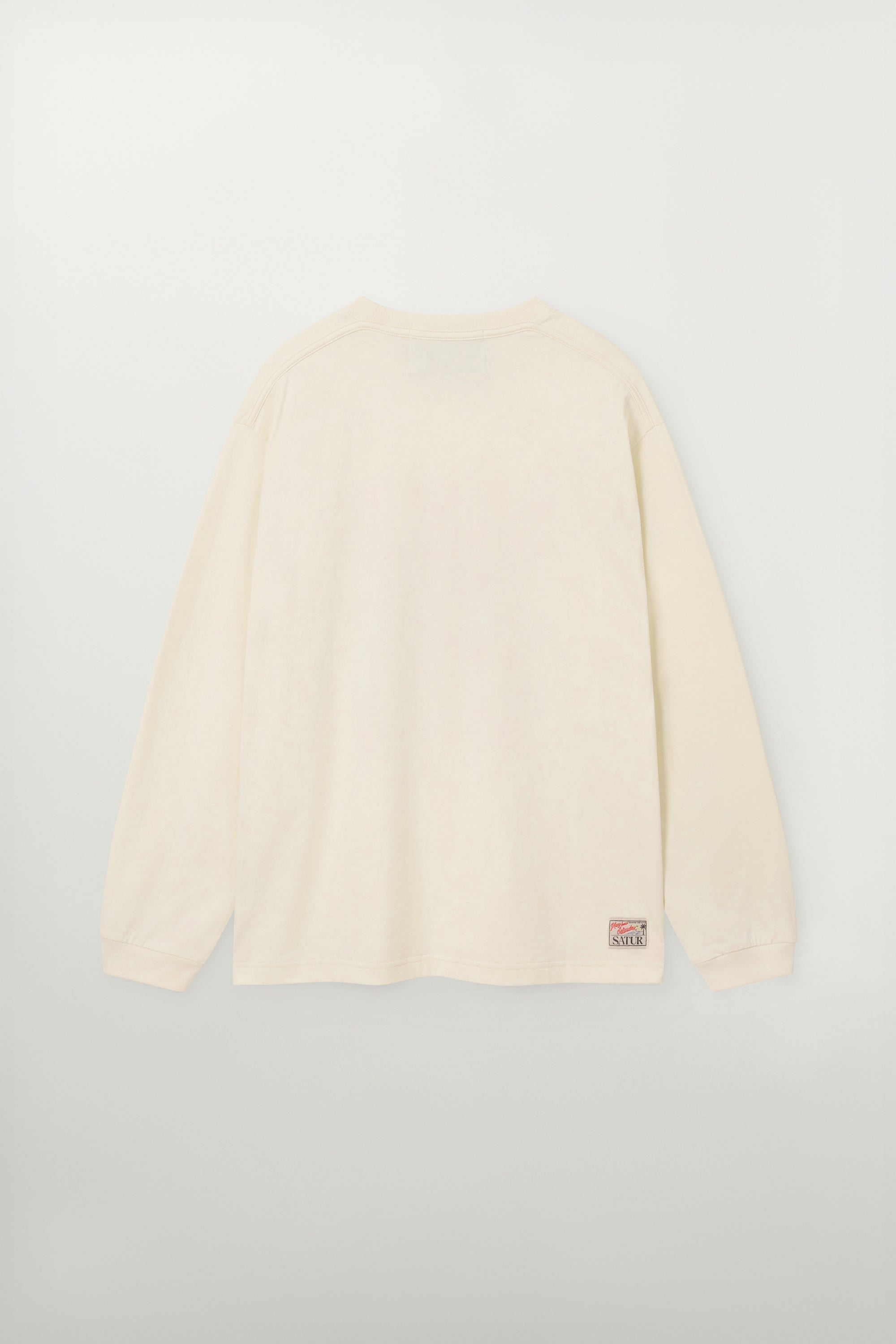(U) Heart Mirror Long Sleeve Cream