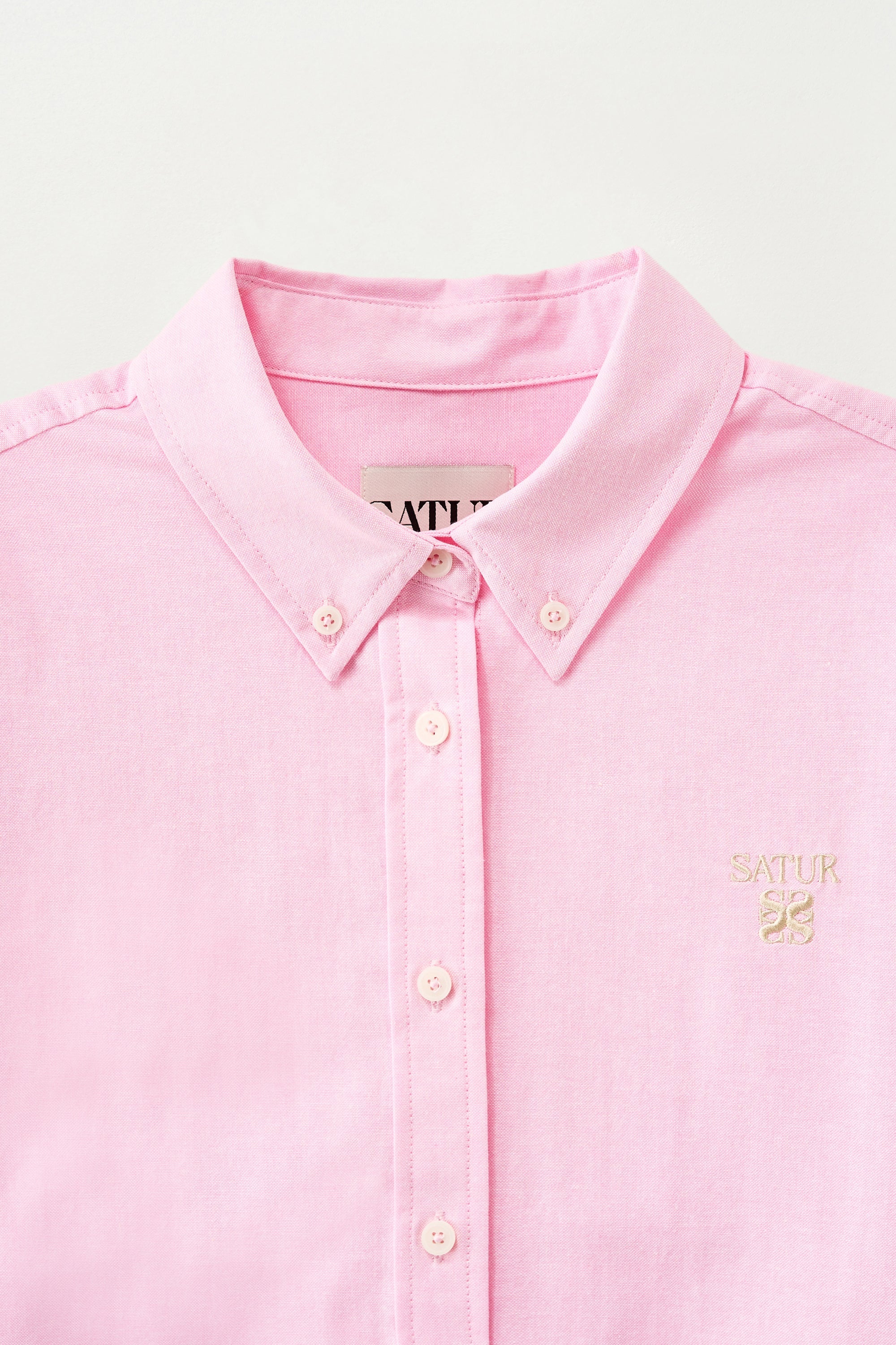 (W) Loren Oxford Shirt Pink