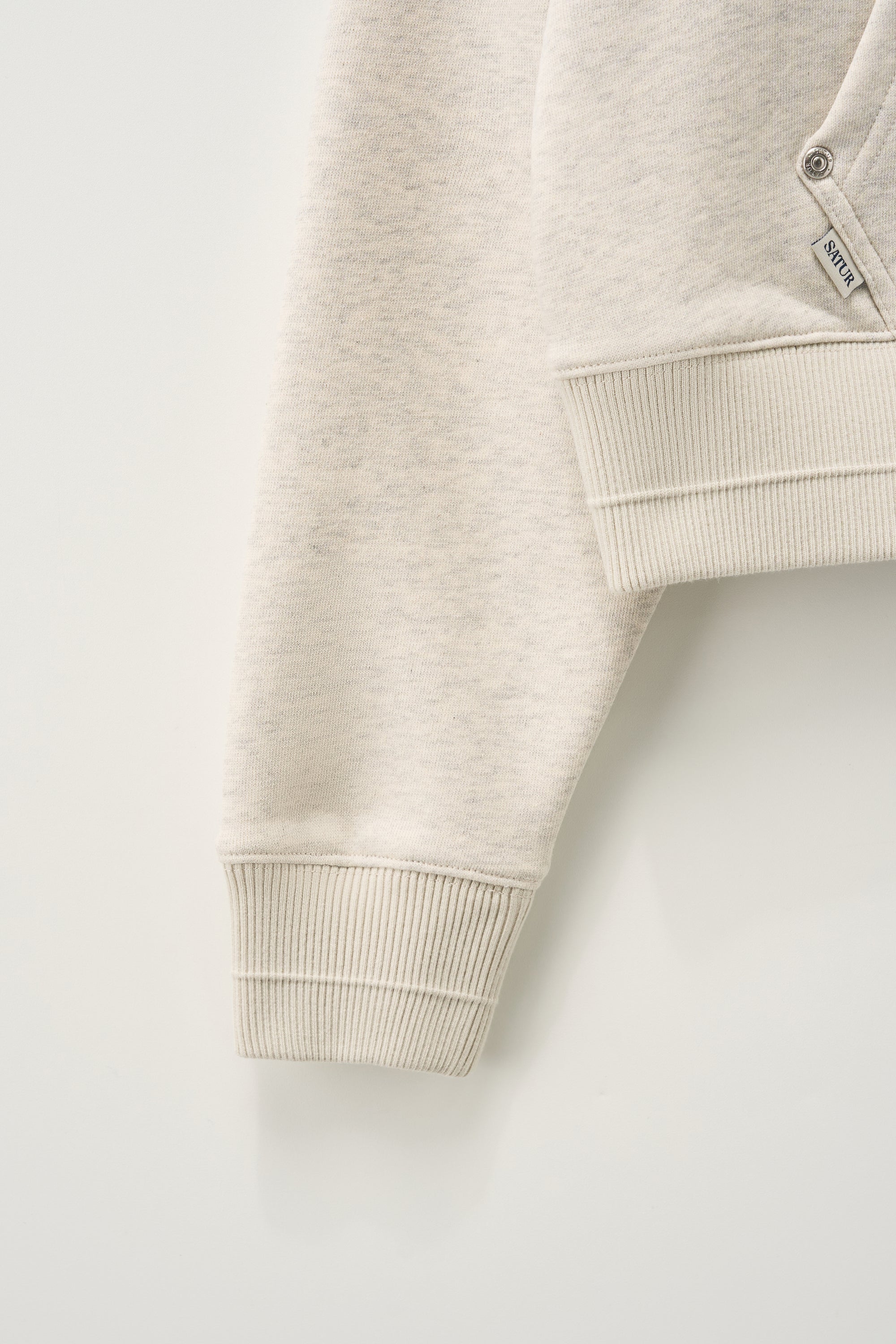 (W) Loren Small Logo Hoodie Oatmeal