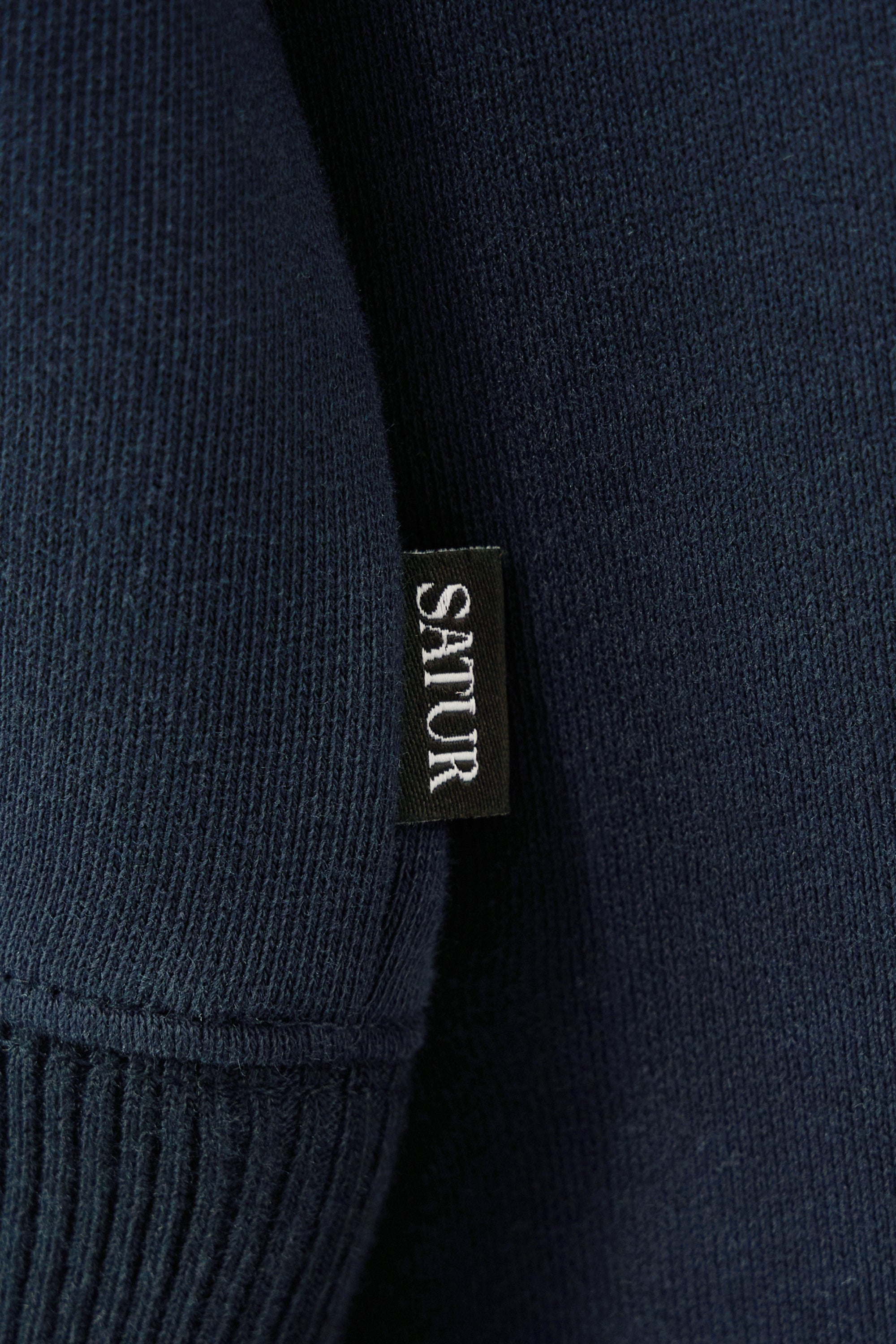 (W) Loren Sl Crop Sweatshirt Navy
