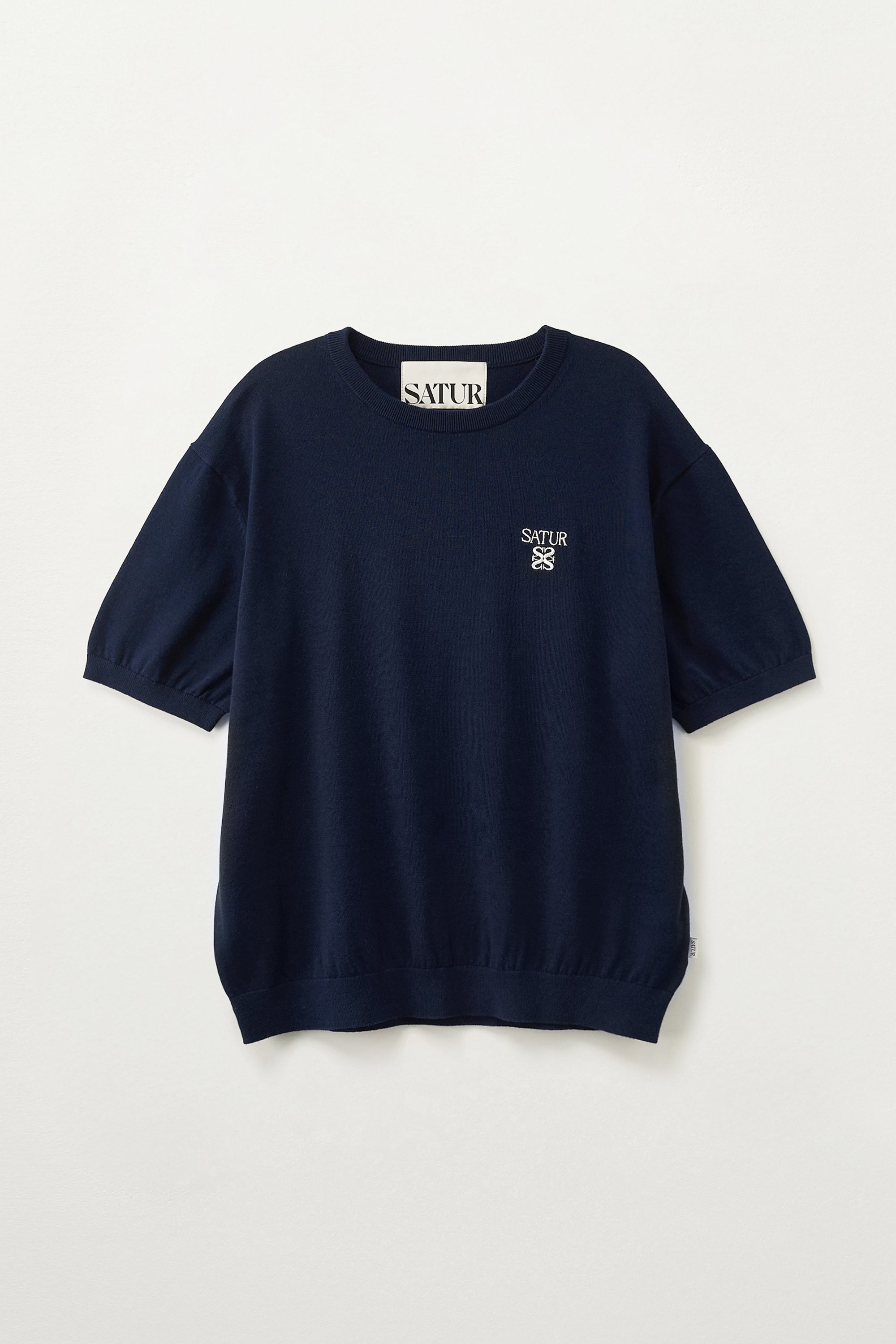 (M) Loren Fine Half Knit Navy
