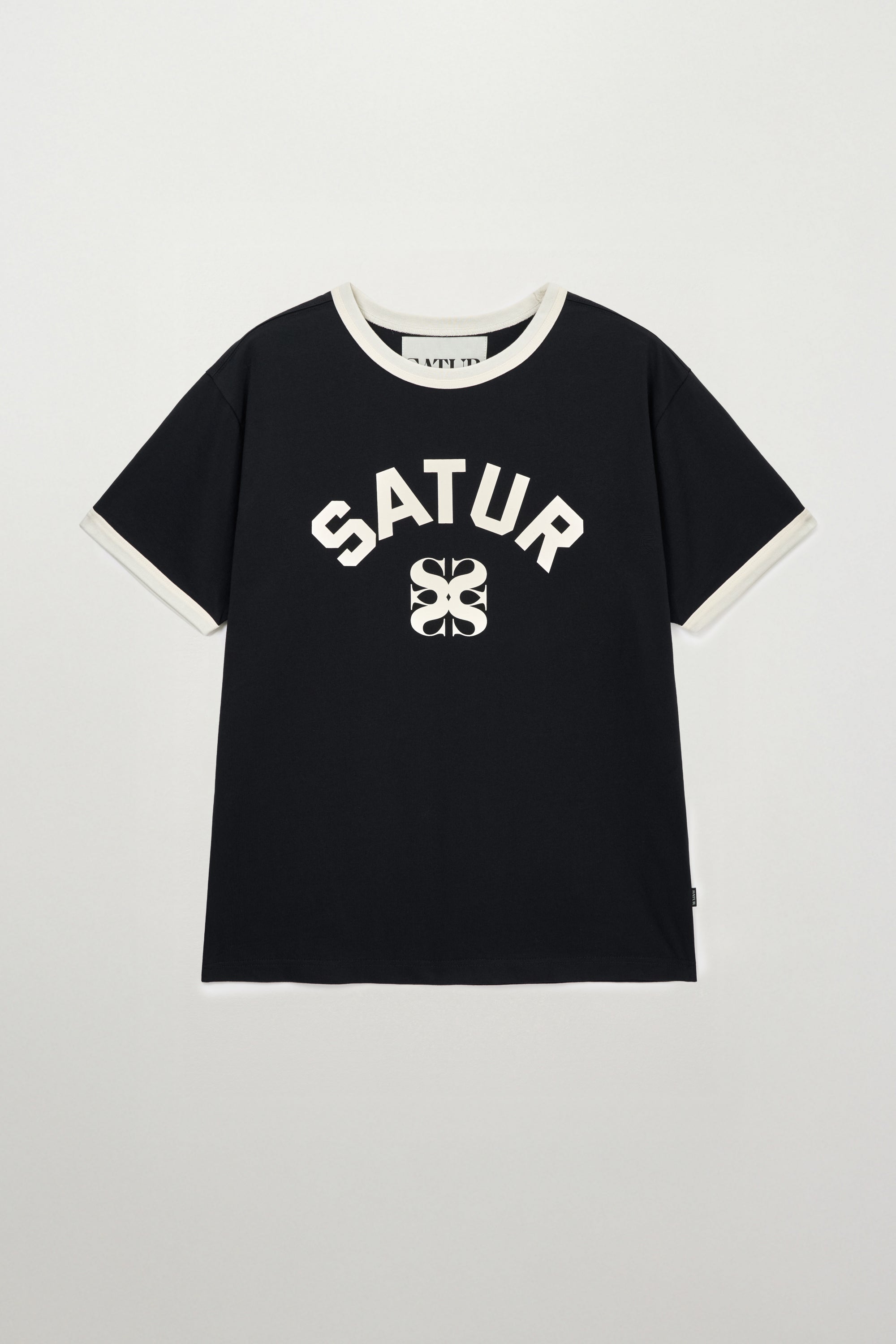[RIIZE's Pick] (M) Satur Arch Ringer Tshirt Black