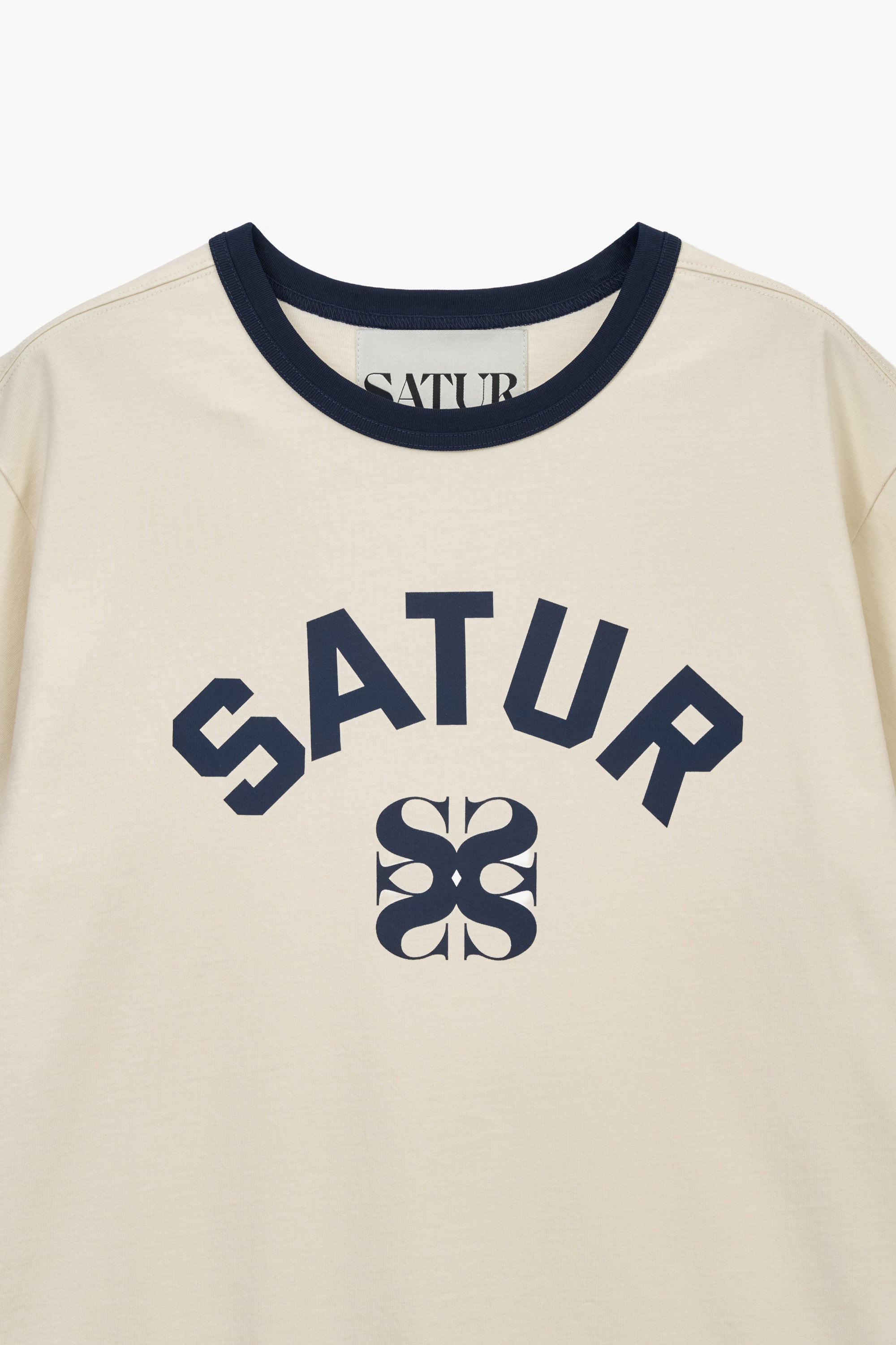 [RIIZE's Pick] (M) Satur Arch Ringer Tshirt Cream