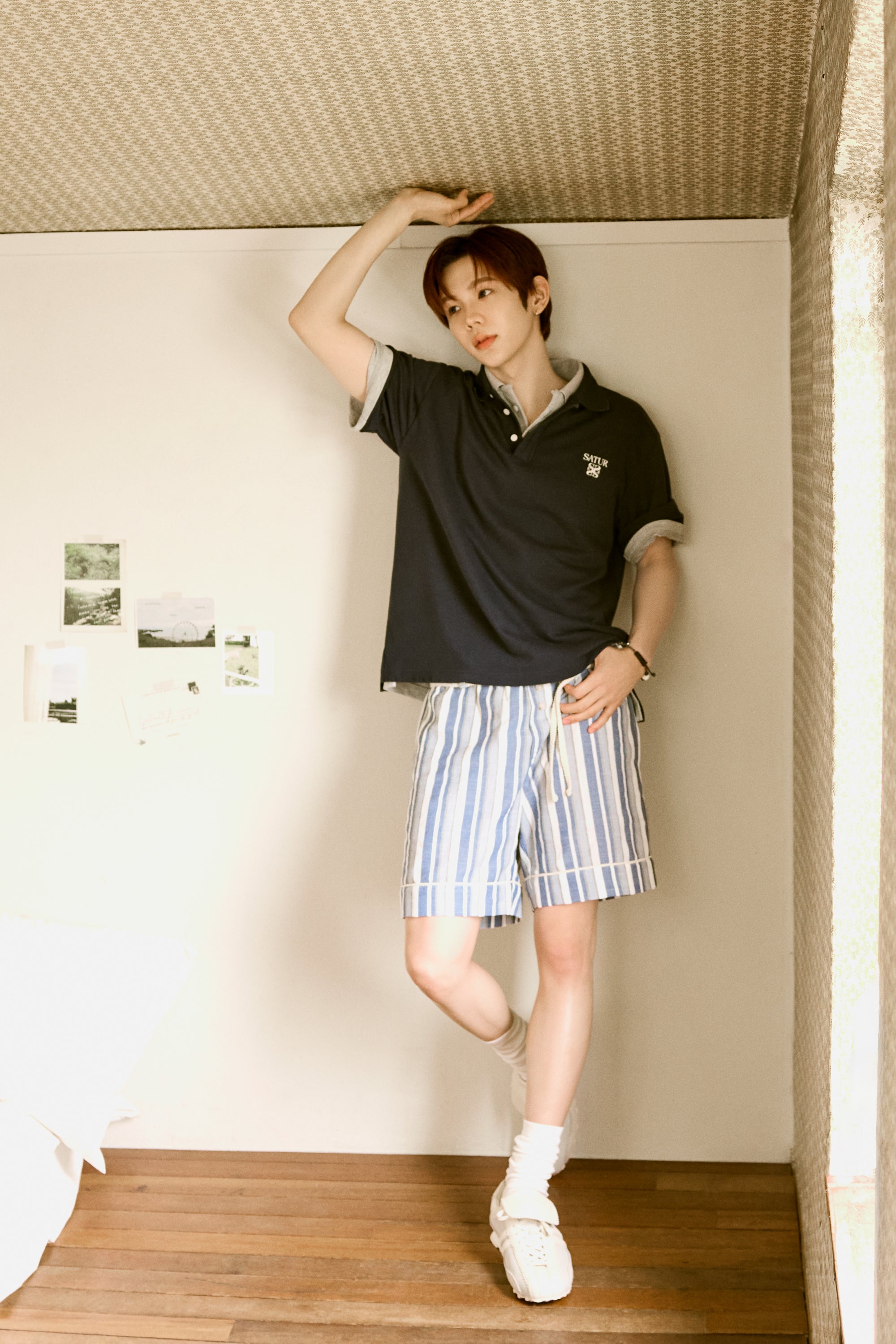 [RIIZE's Pick] (M) Loren Pique Polo T-Shirt Black
