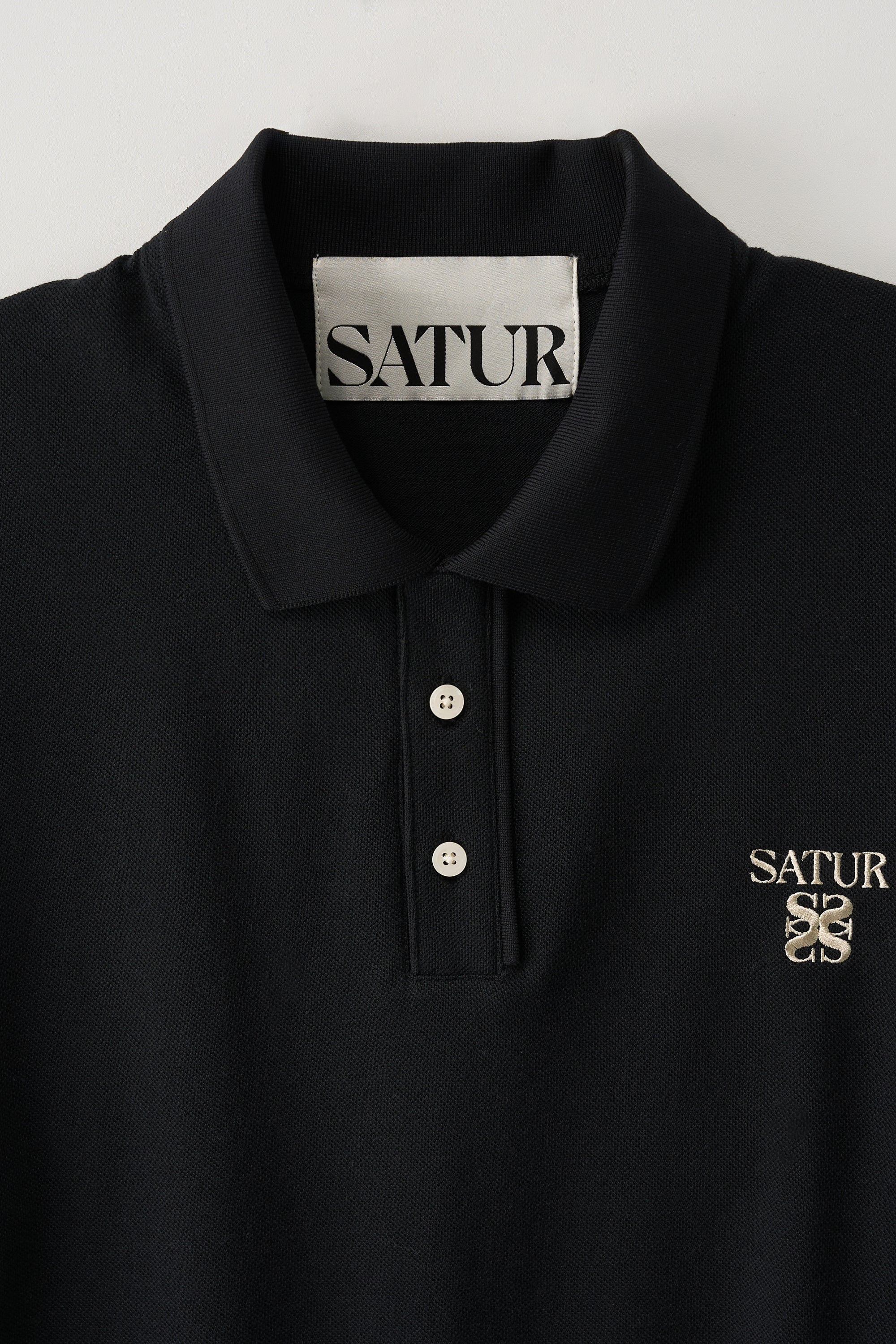 [RIIZE's Pick] (M) Loren Pique Polo T-Shirt Black