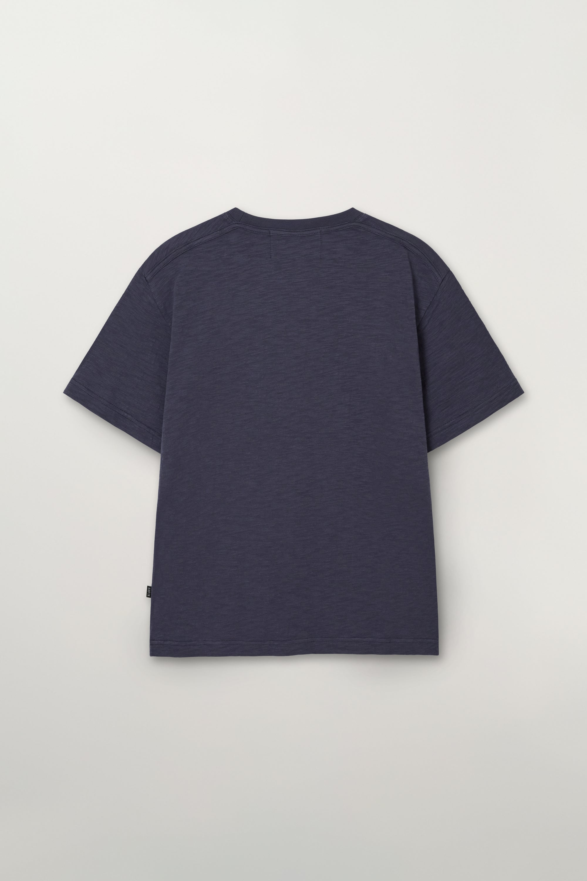 (M) Wave Logo Rl Slub Tshirt Navy