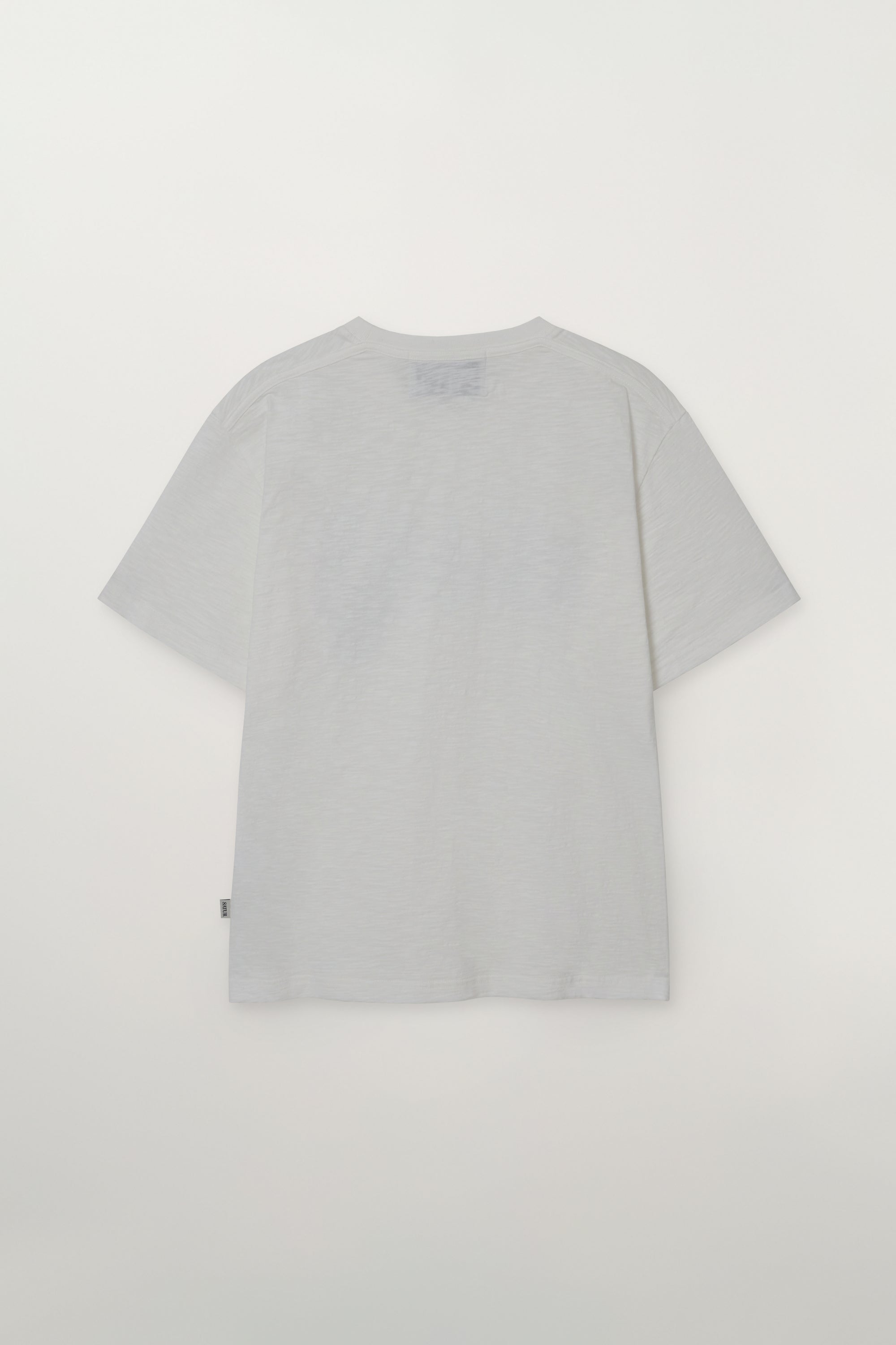 (M) Wave Logo Rl Slub Tshirt White