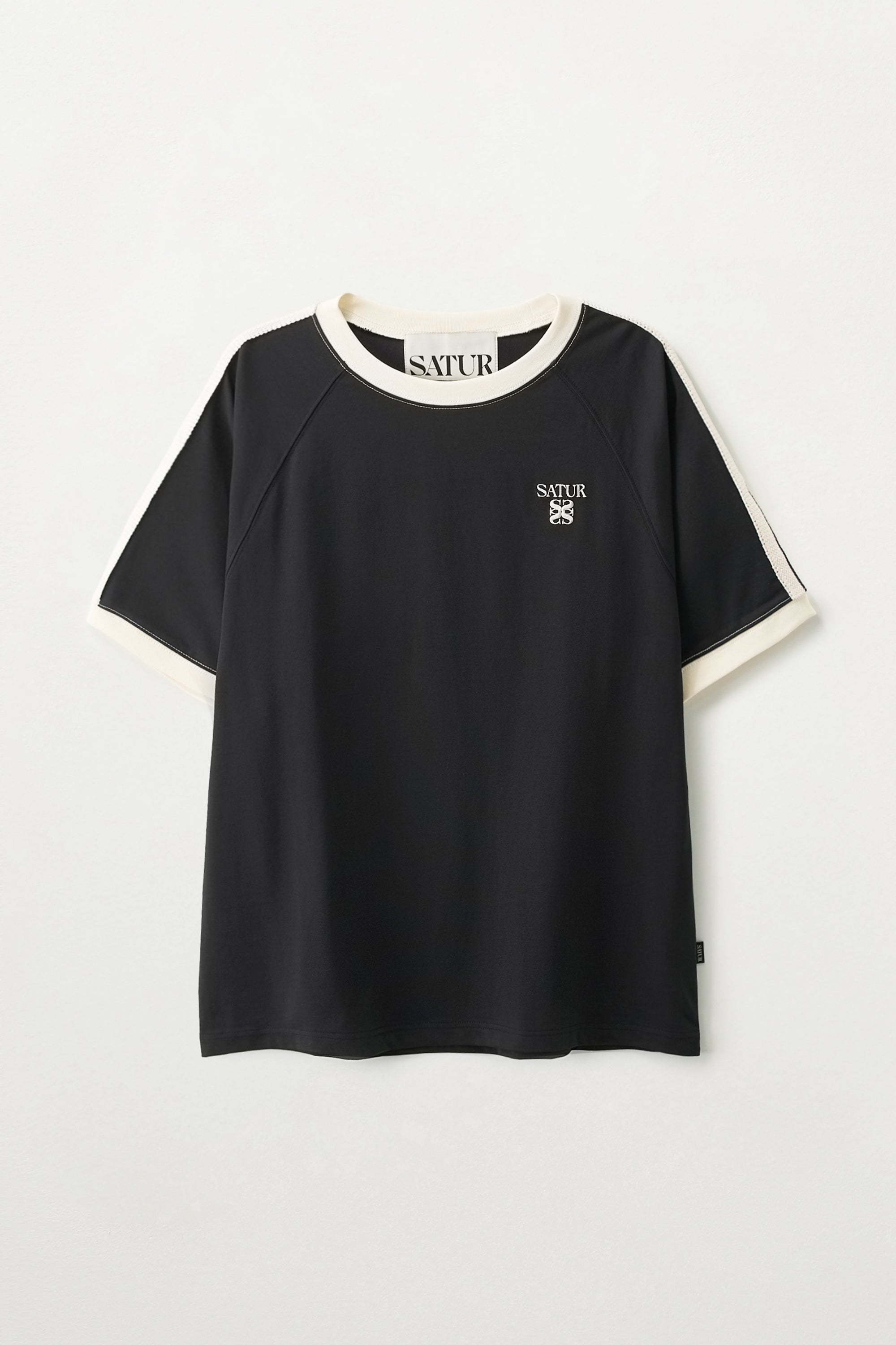 RIIZE's Pick] (U) Lawton Ringer Tshirt Black