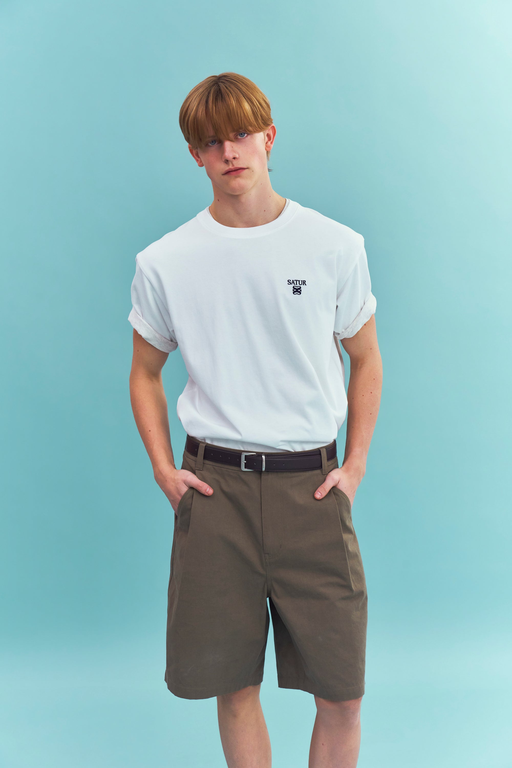 (U) Loren Classic Logo Tshirt White