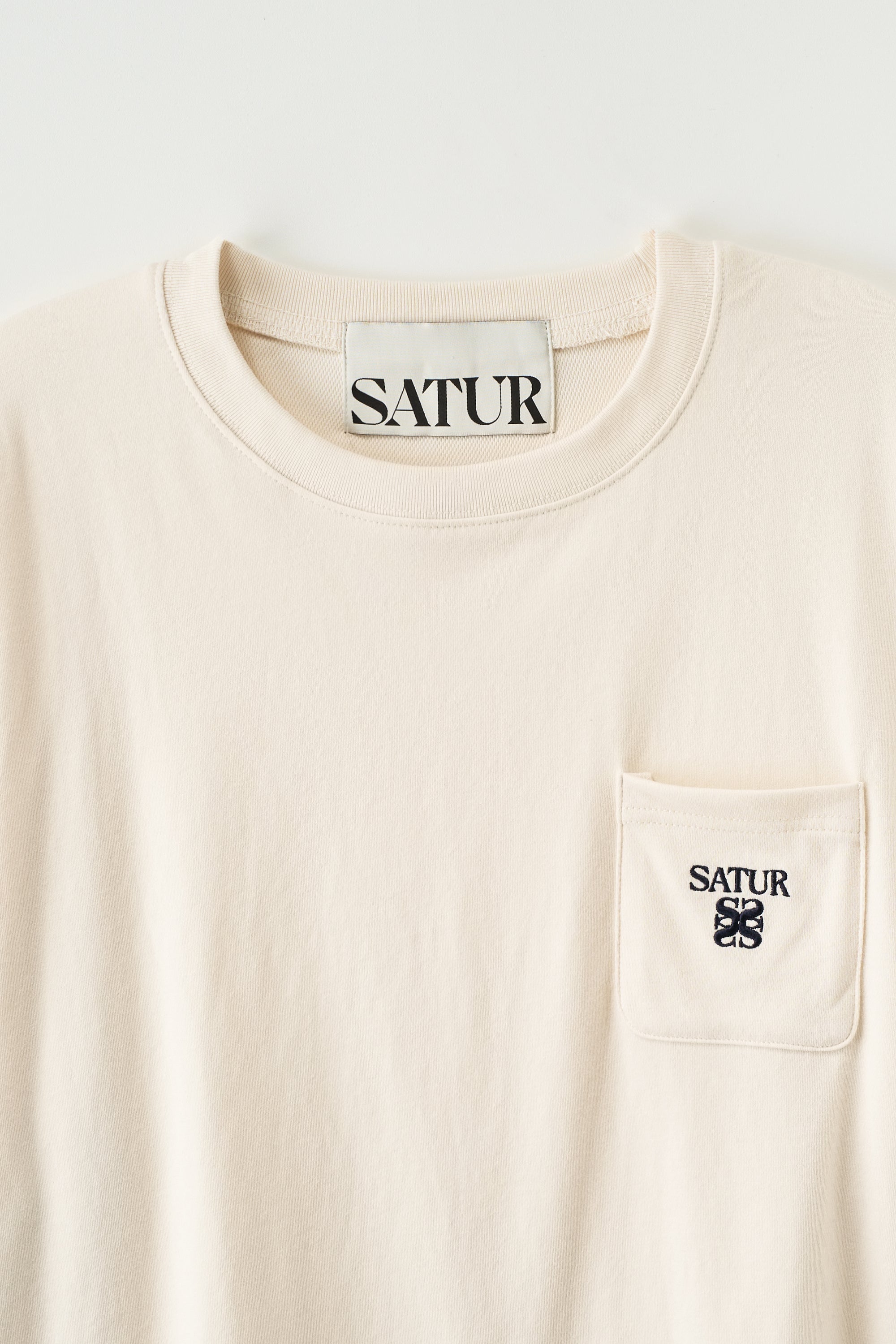 (U) Apero Logo Oversize Tee Cream