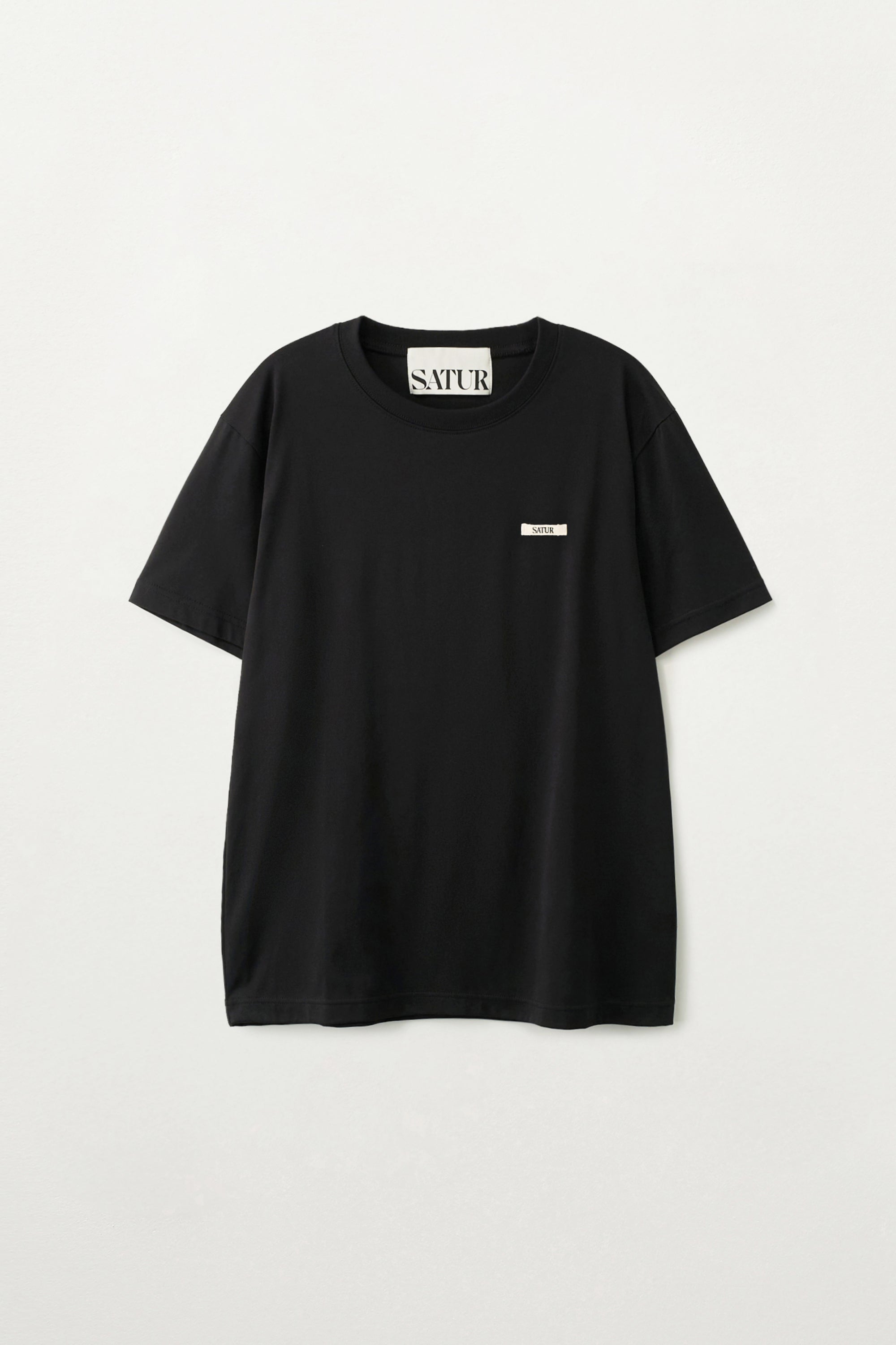 [RIIZE's Pick] (U) Supima Basic Crew Neck Tee Black