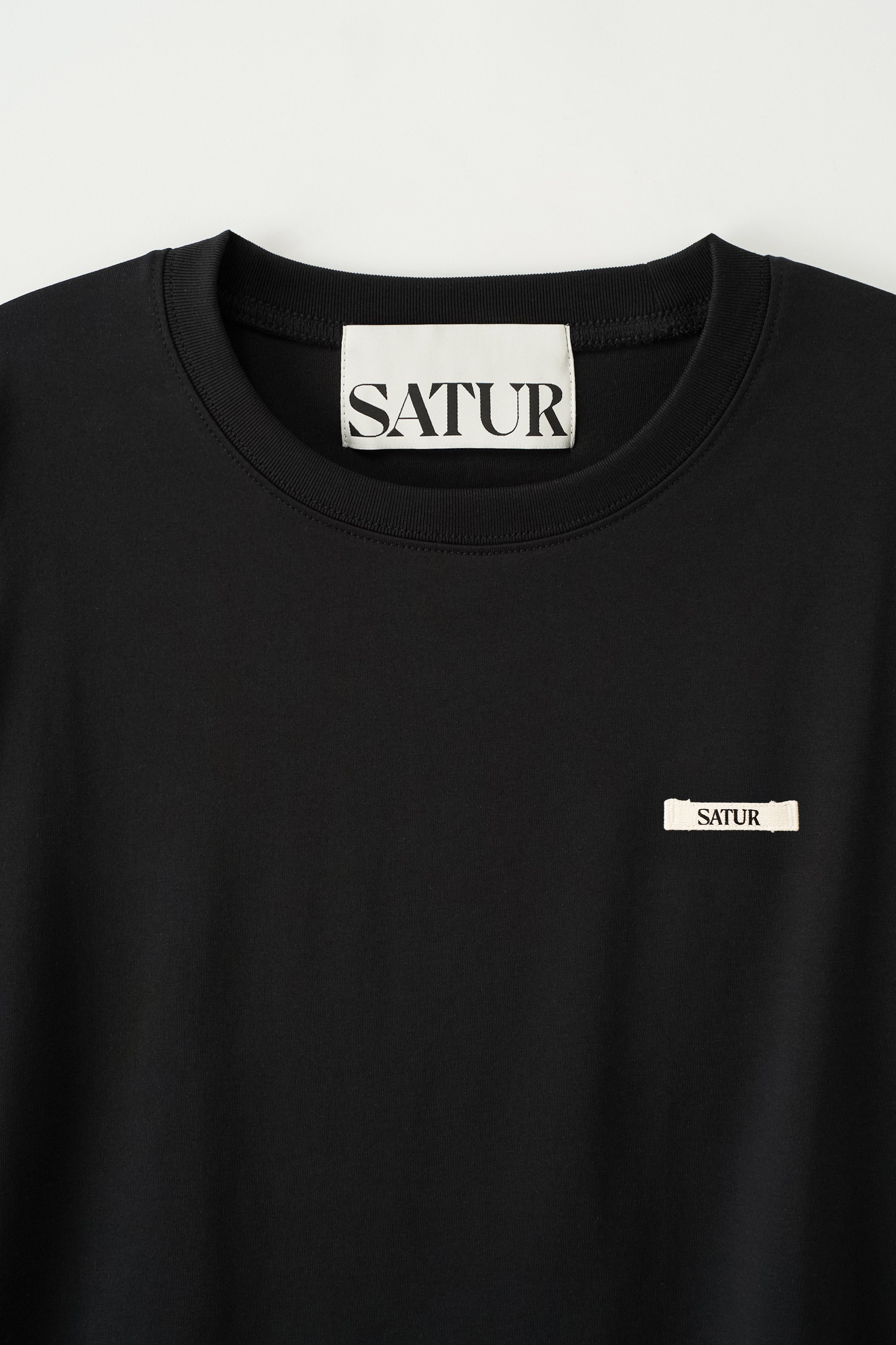 [RIIZE's Pick] (U) Supima Basic Crew Neck Tee Black