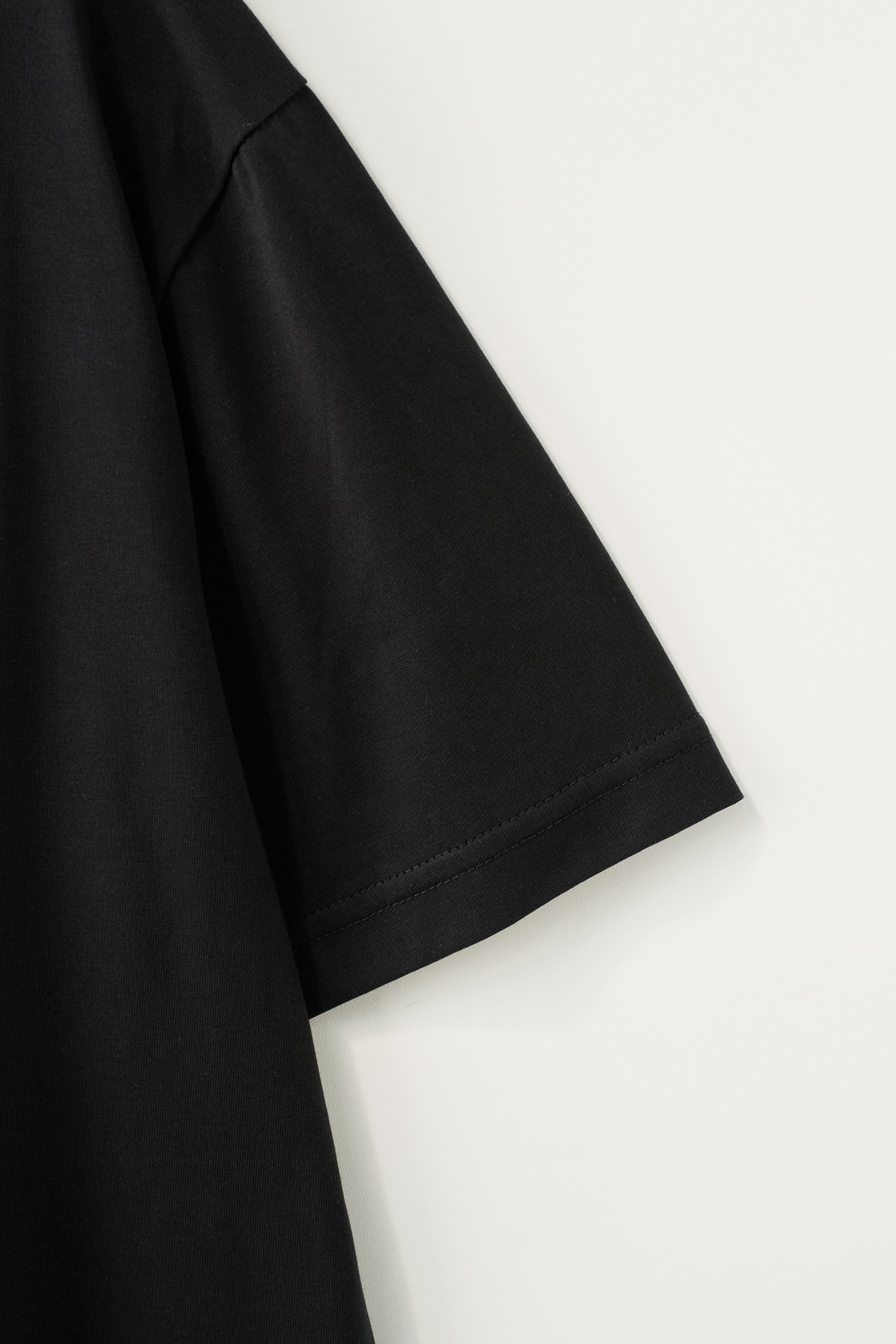 [RIIZE's Pick] (U) Supima Basic Crew Neck Tee Black