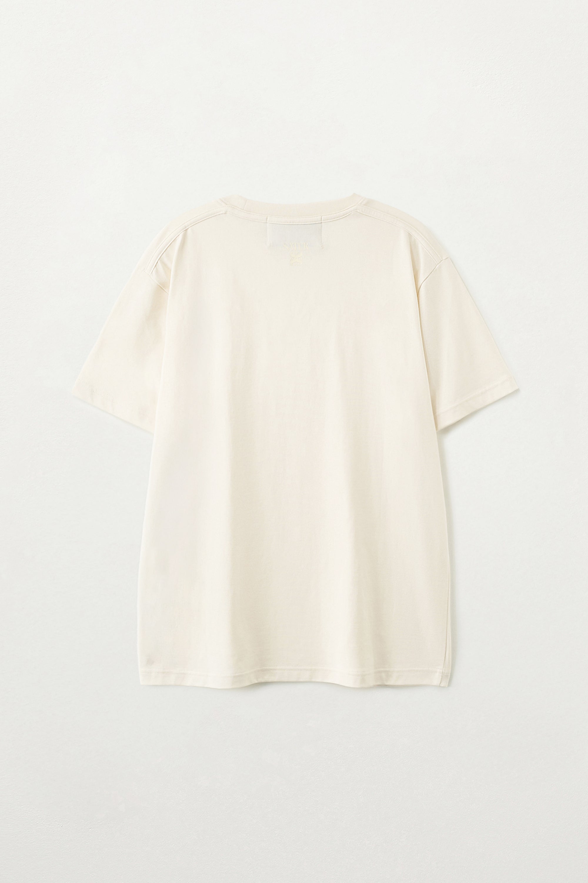 [RIIZE's Pick] (U) Supima Basic Crew Neck Tee Cream