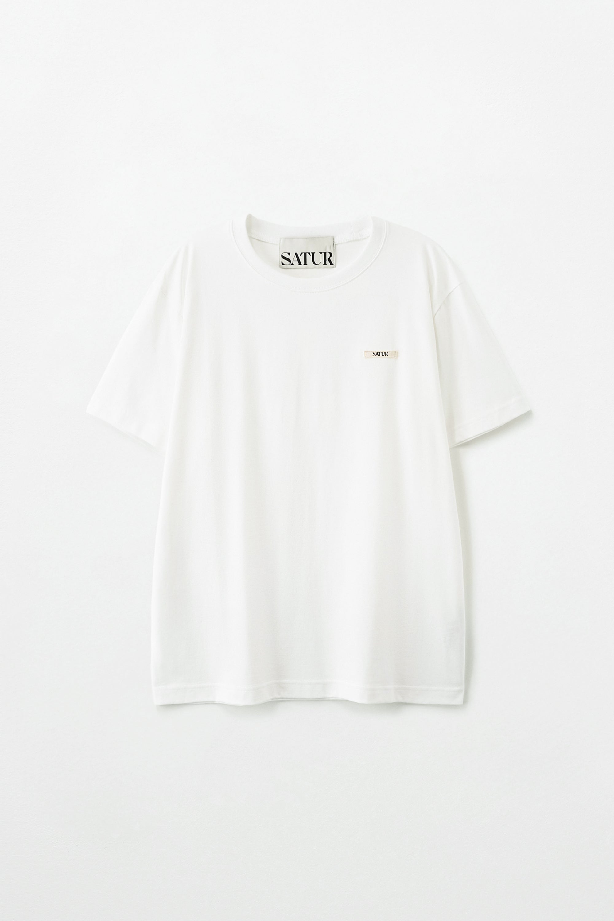 [RIIZE's Pick] (U) Supima Basic Crew Neck Tee White