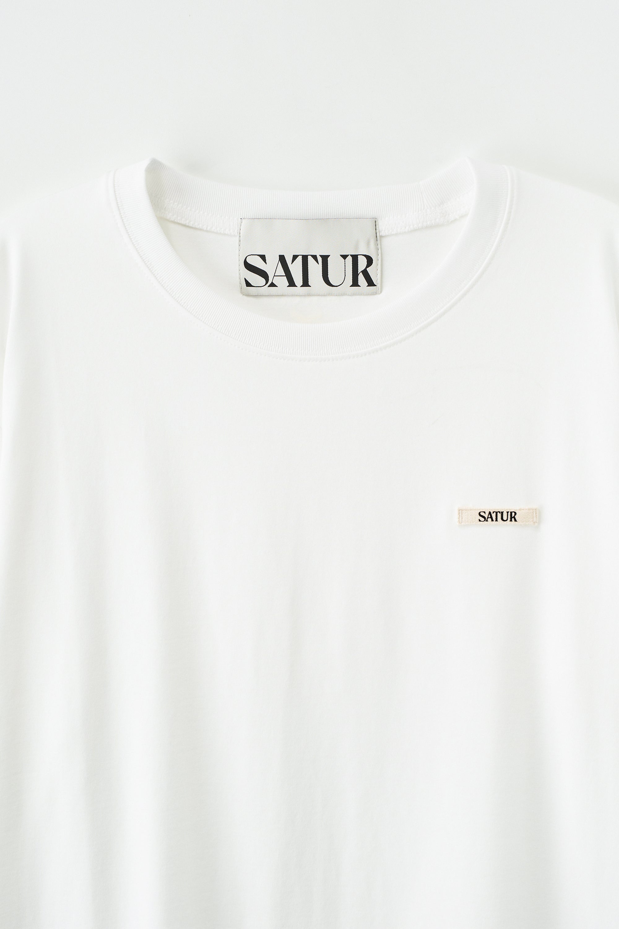 [RIIZE's Pick] (U) Supima Basic Crew Neck Tee White